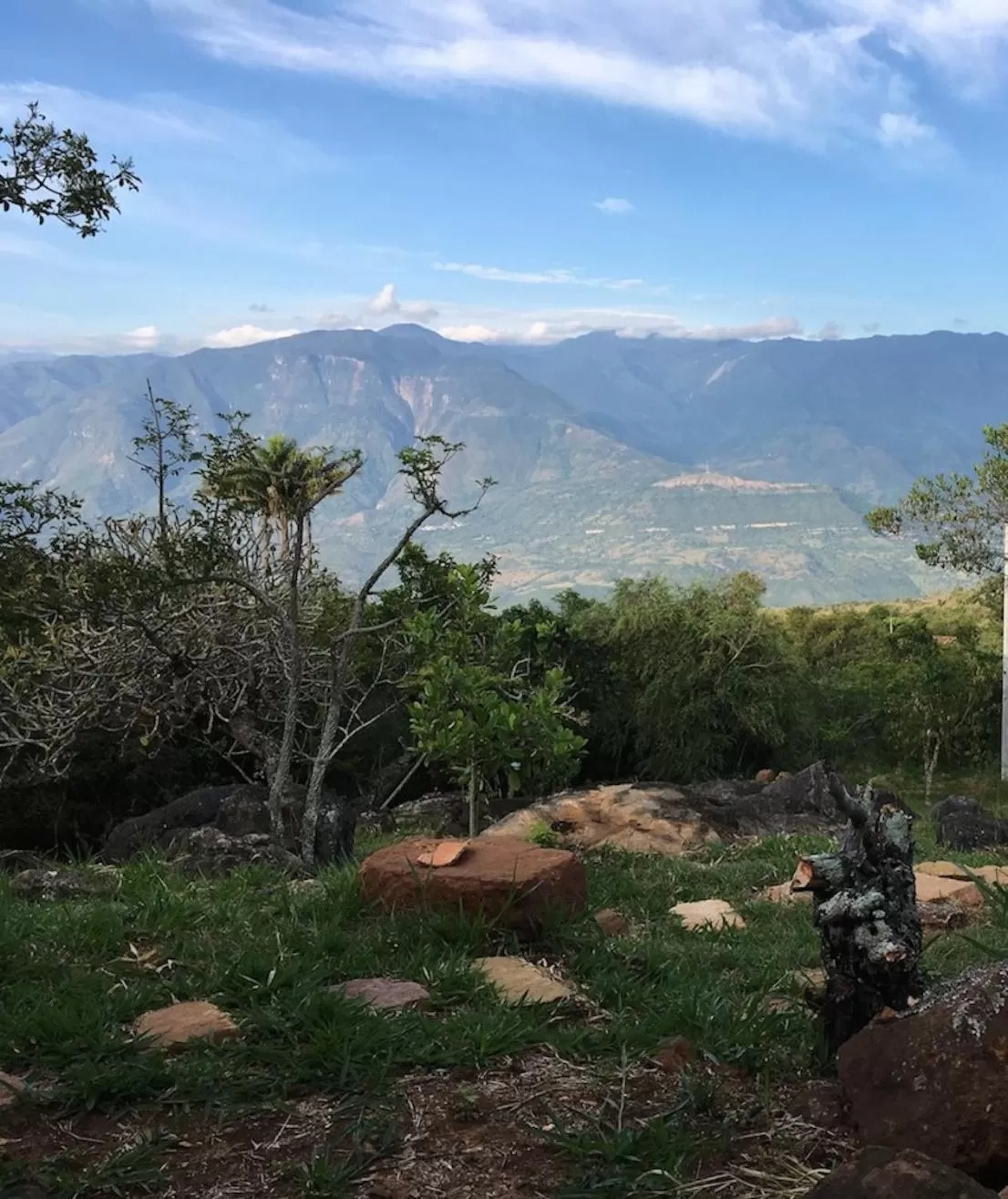 Mountain View in Finca San Pedro