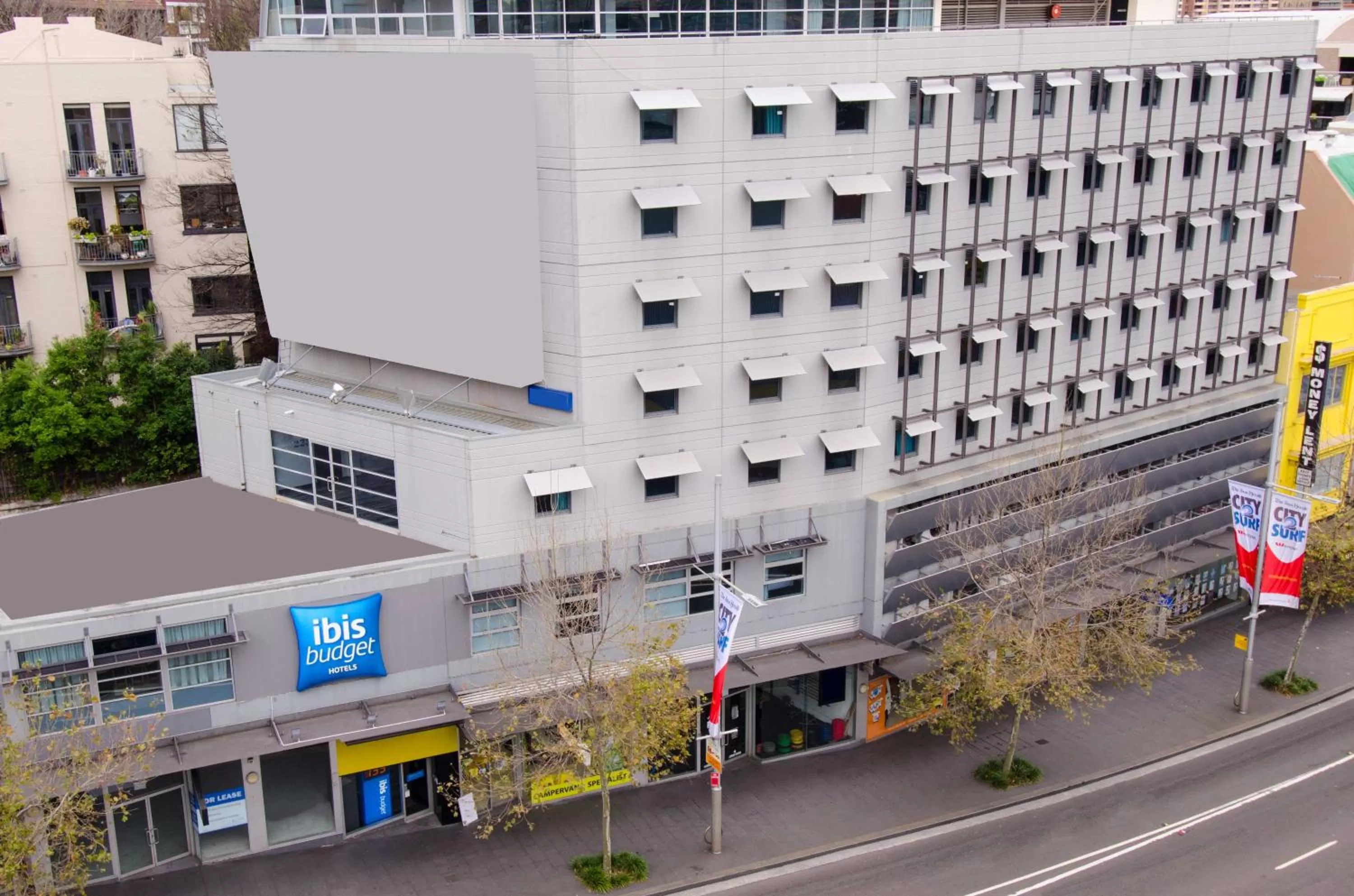 Bird's eye view in ibis budget Sydney East