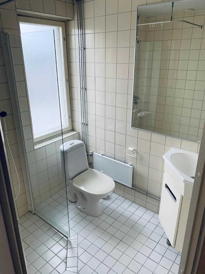 Bathroom in Hotelli Uninen Kotka