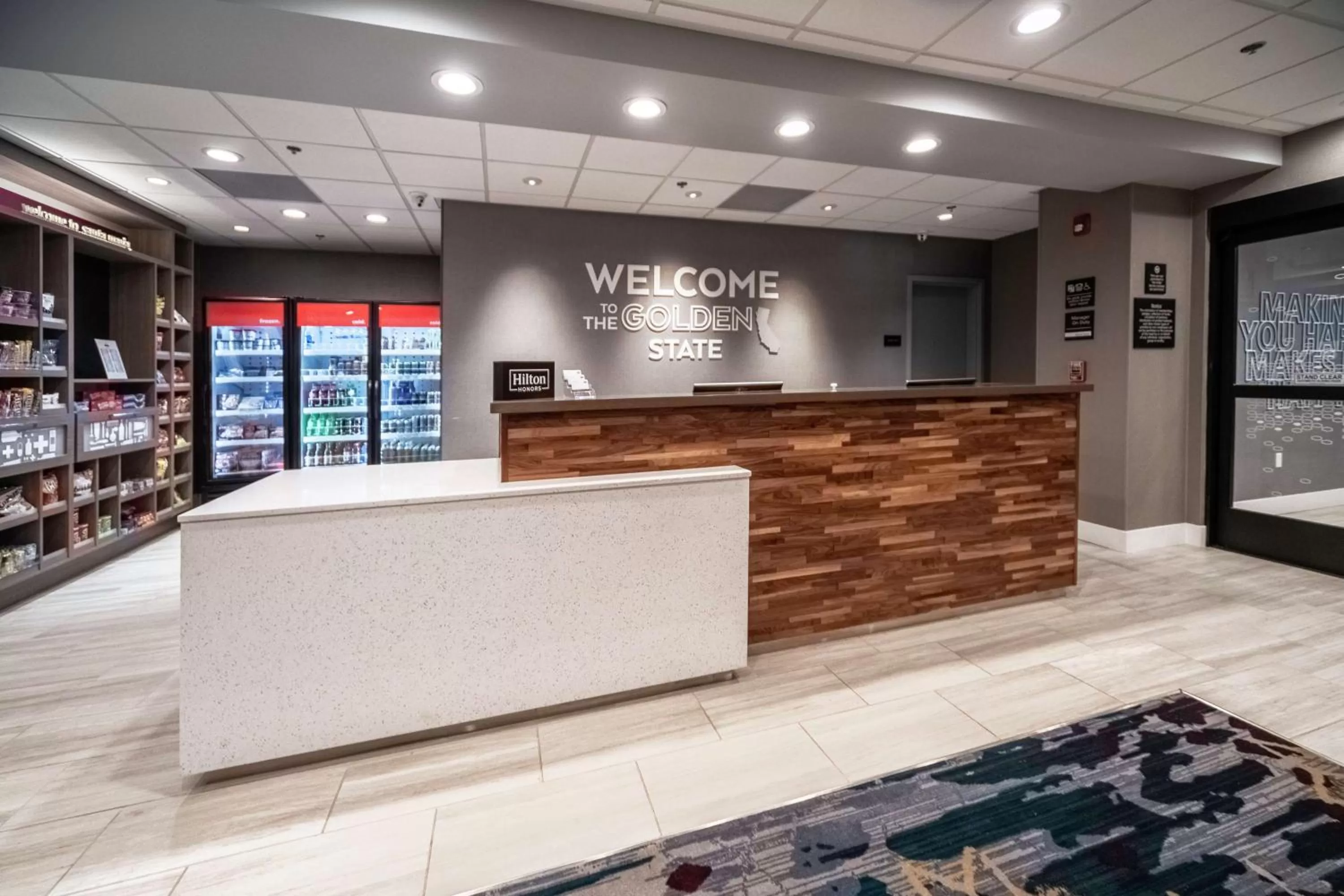 Lobby or reception in Hampton Inn & Suites Santa Maria