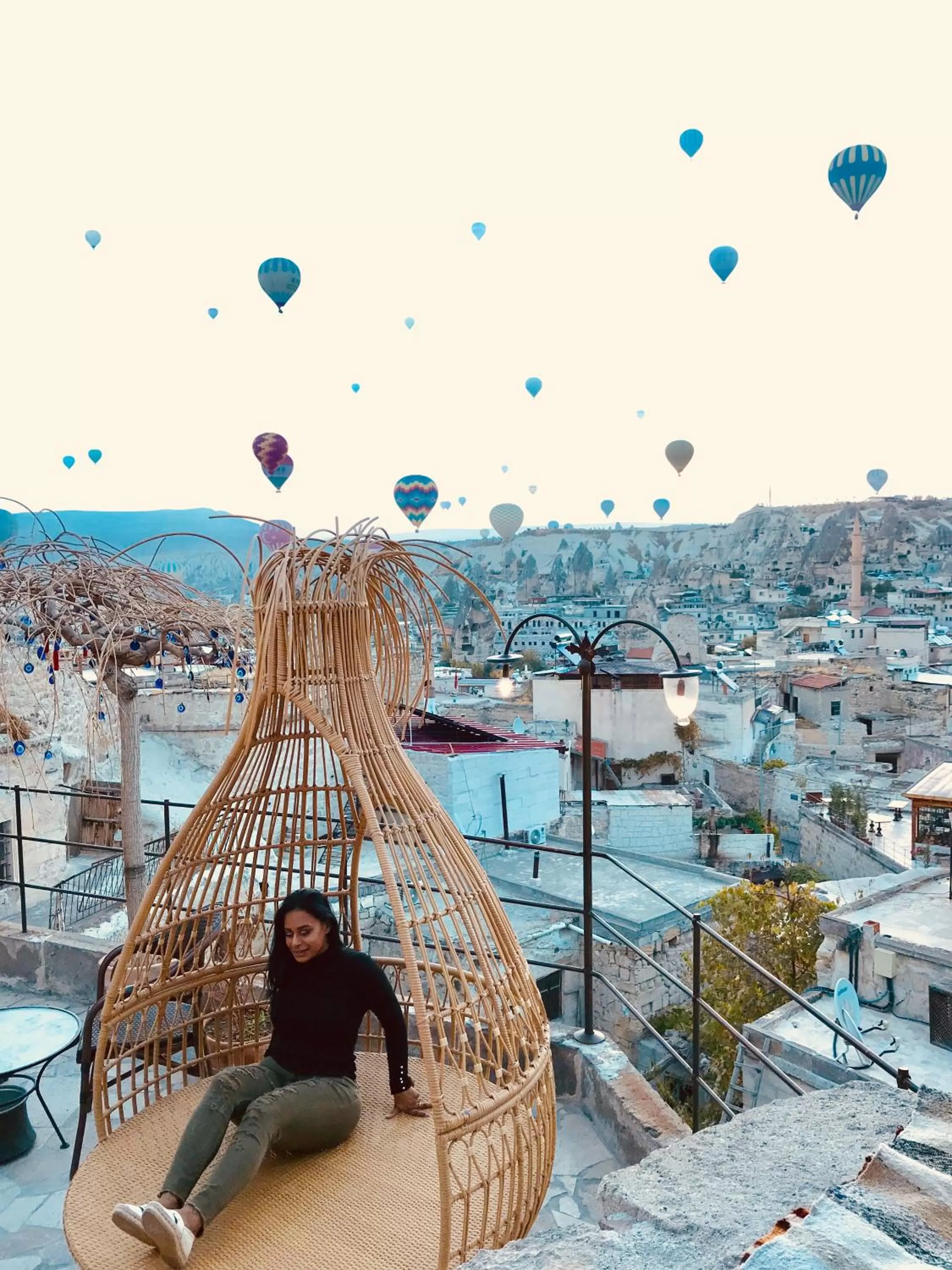 Natural landscape in Aydinli Cave Hotel