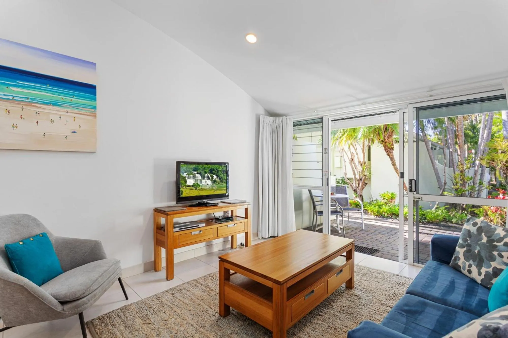 Living room in Caribbean Noosa