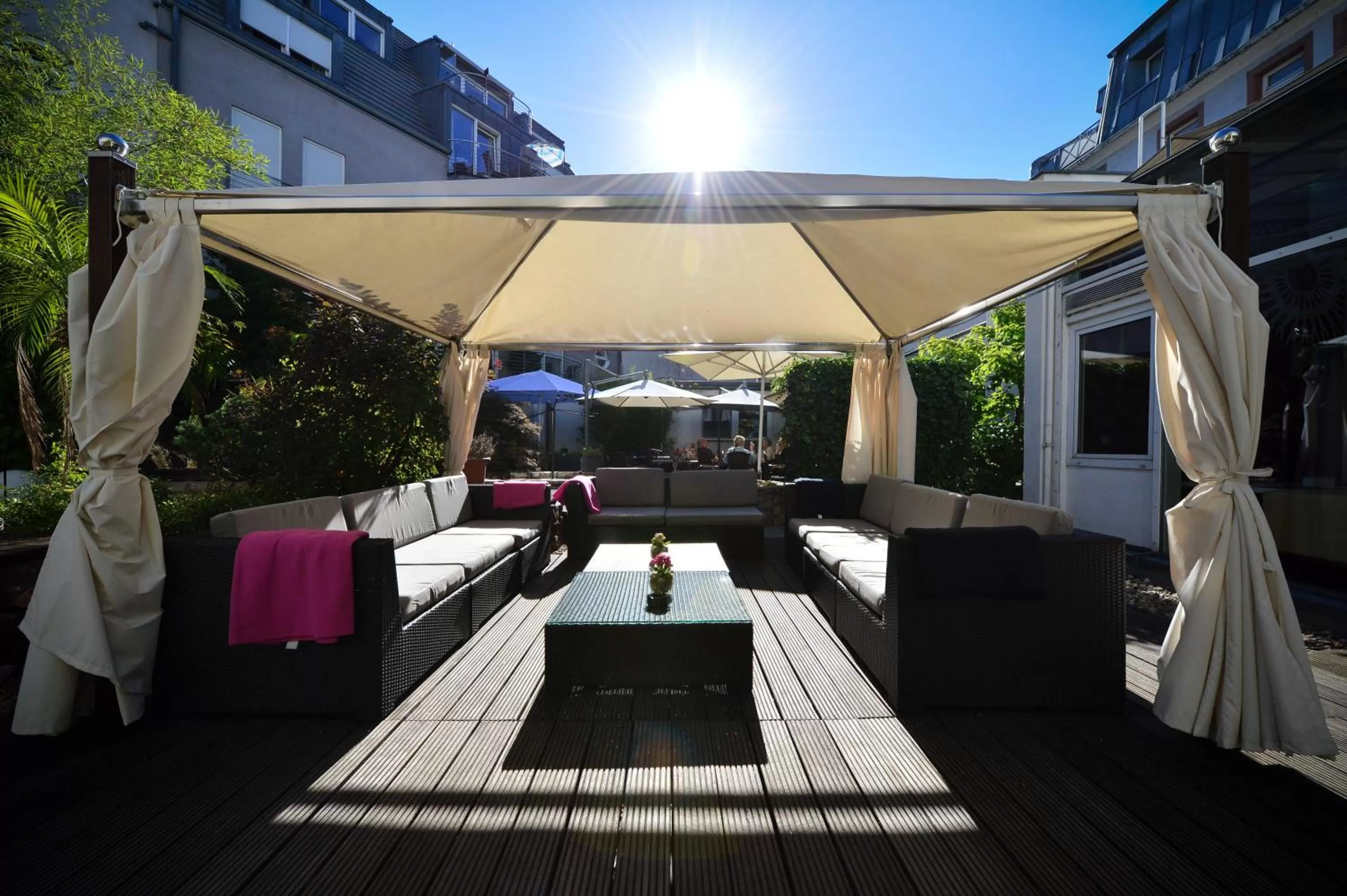 Lounge or bar in Domaine Leidinger