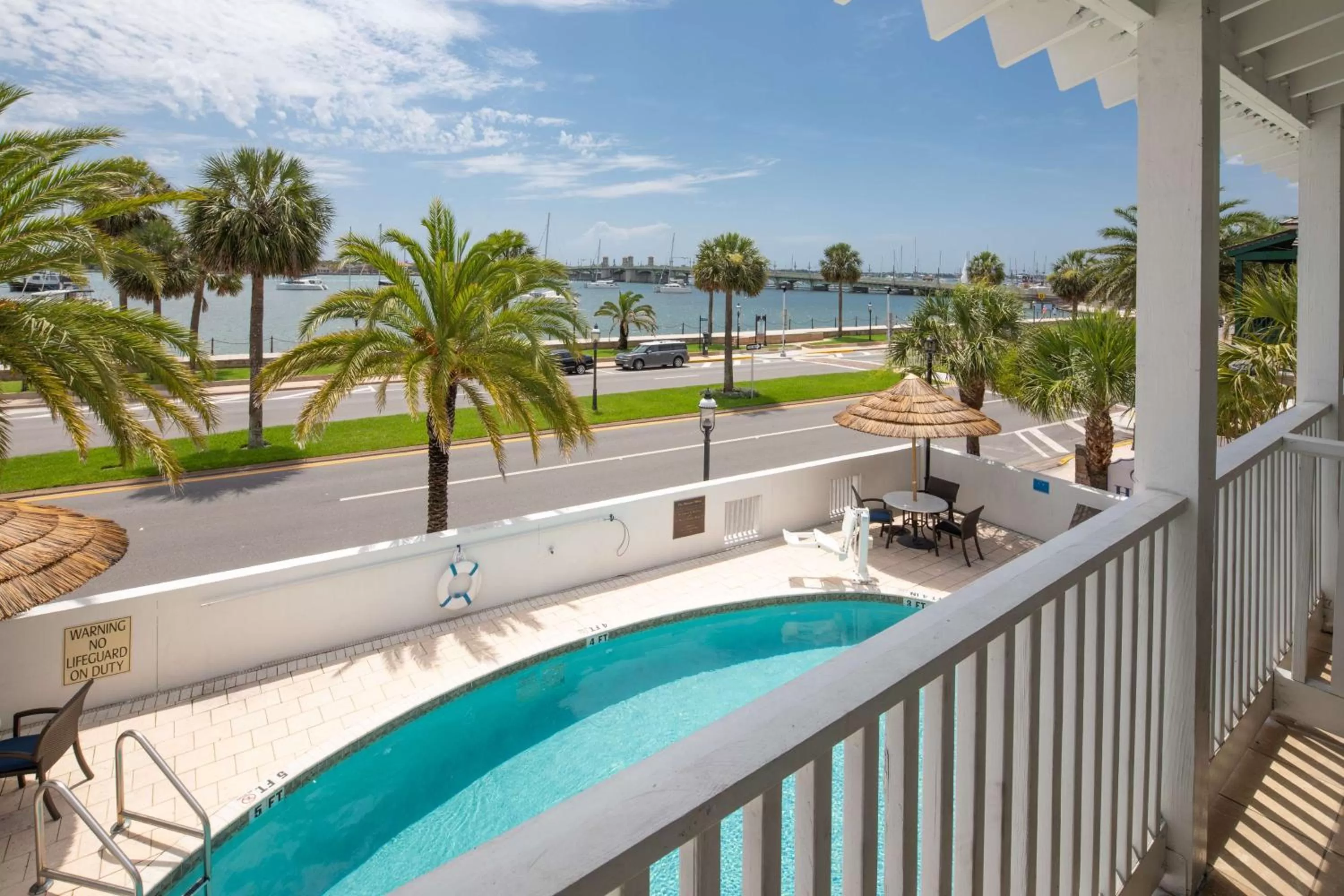 Pool view in Hilton Saint Augustine Historic Bayfront