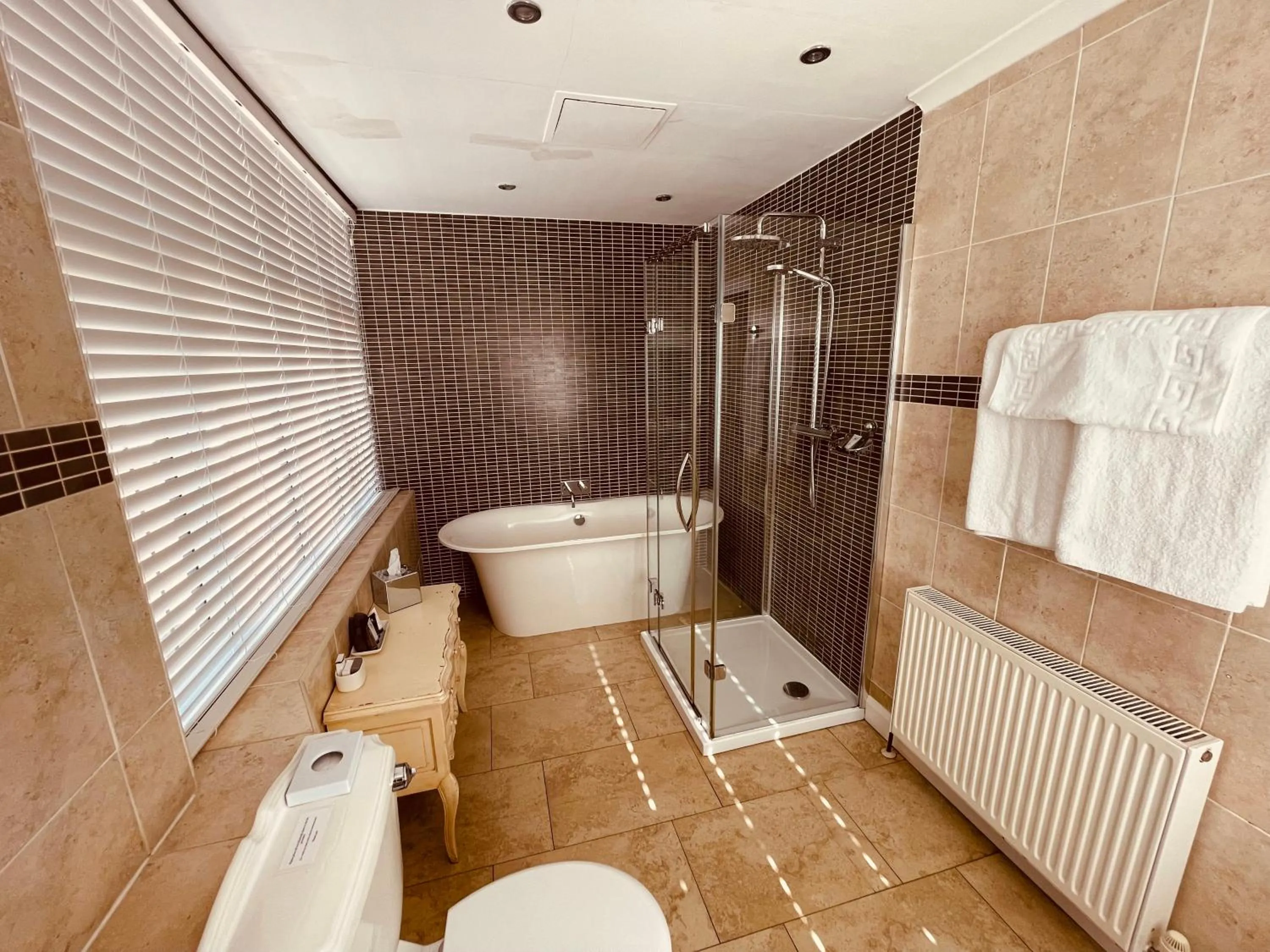 Shower in Nuthurst Grange Country House Hotel & Restaurant