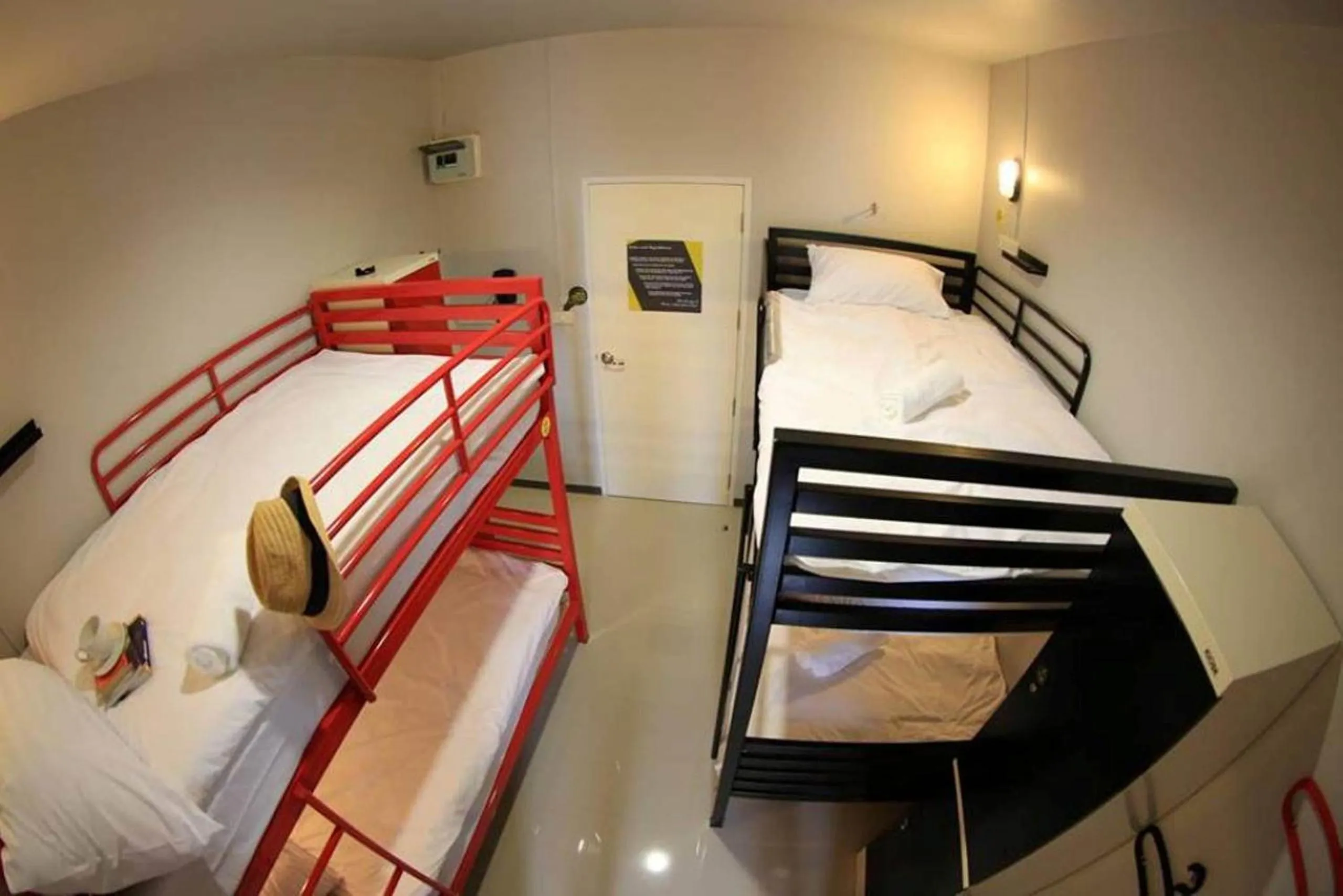 Bed in S1hostel Bangkok