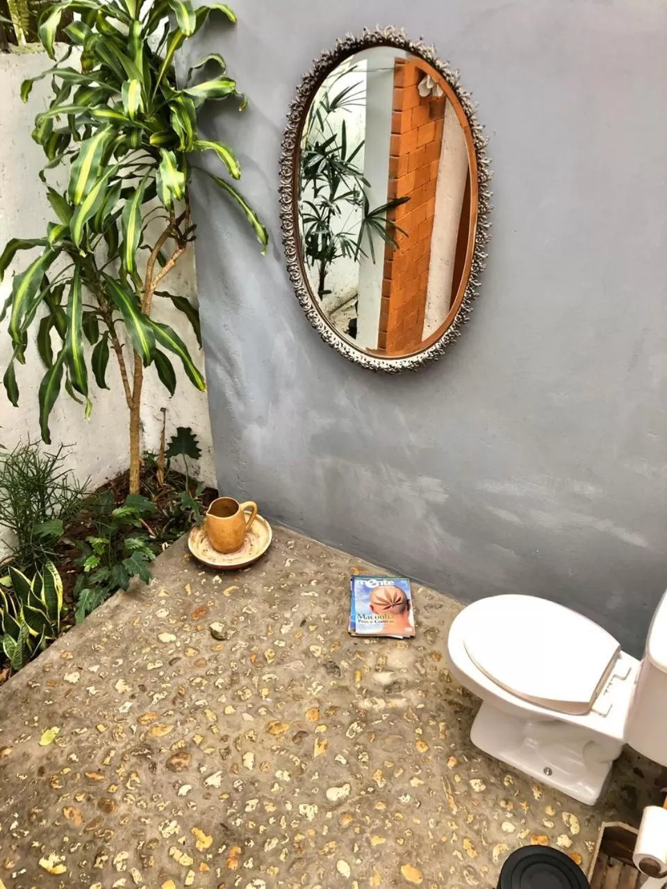 Bathroom in Pousada Santarina