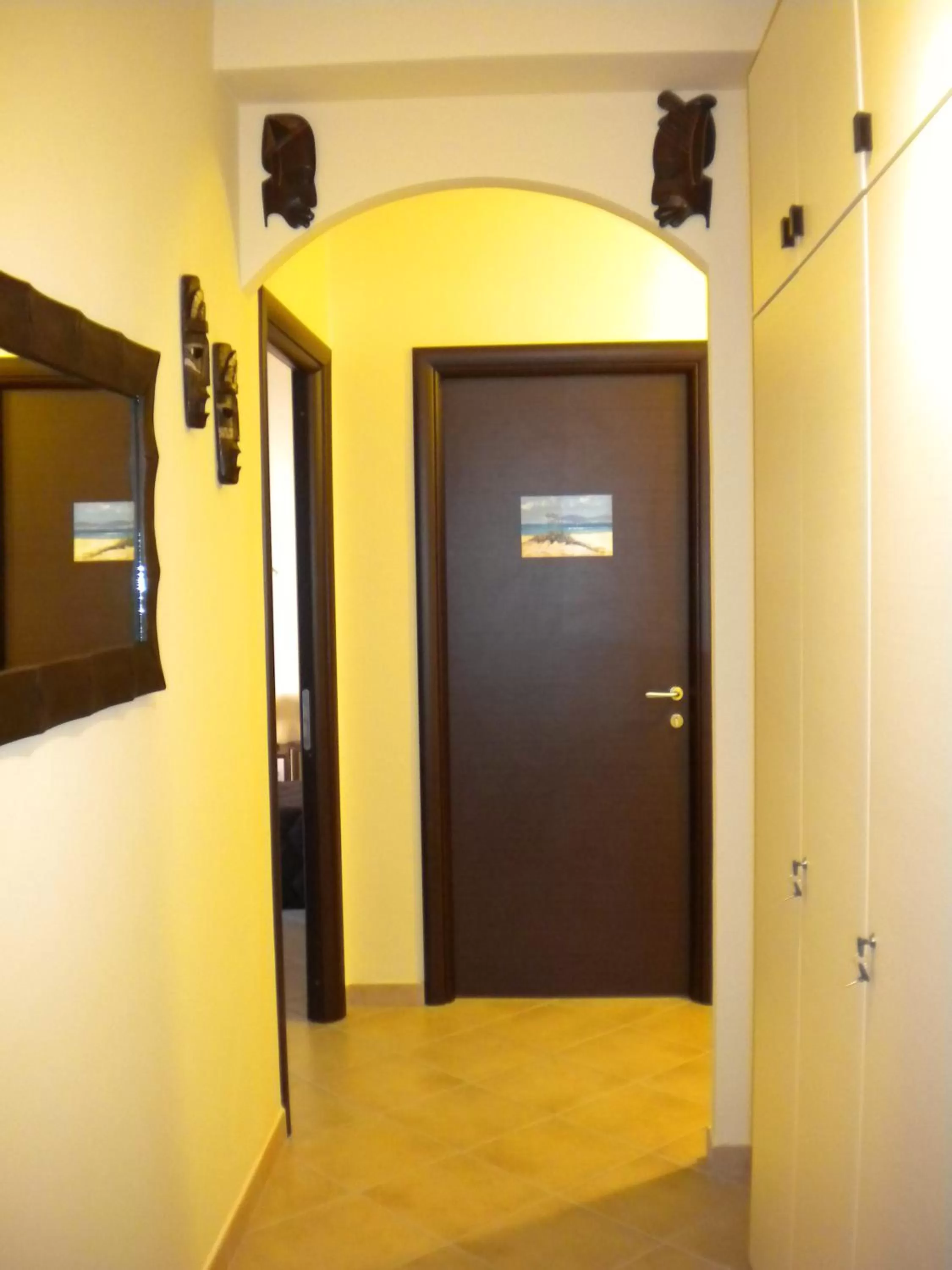 View (from property/room), TV/Entertainment Center in B&B La Porta Accanto