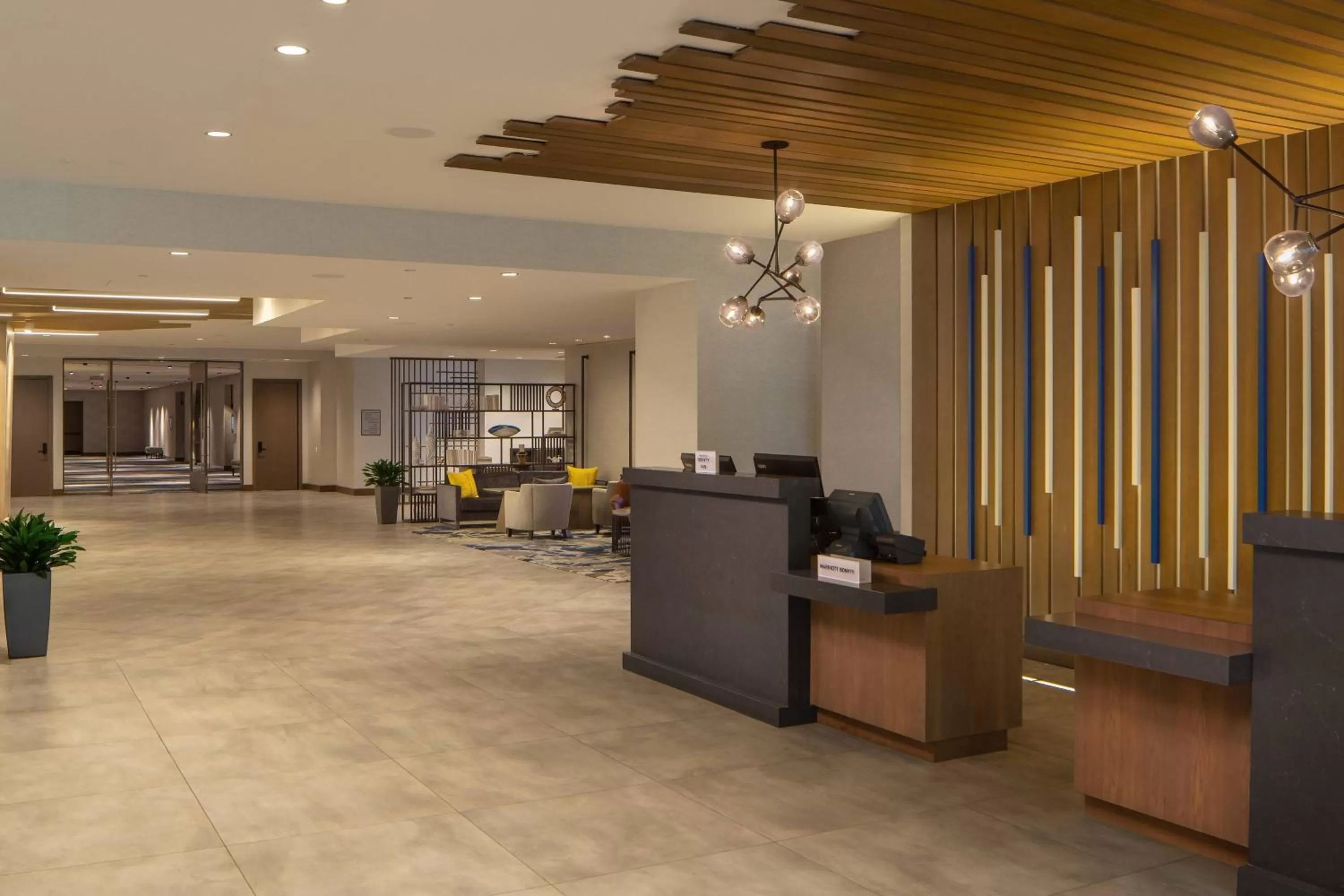 Lobby or reception in Atlanta Marriott Perimeter Center