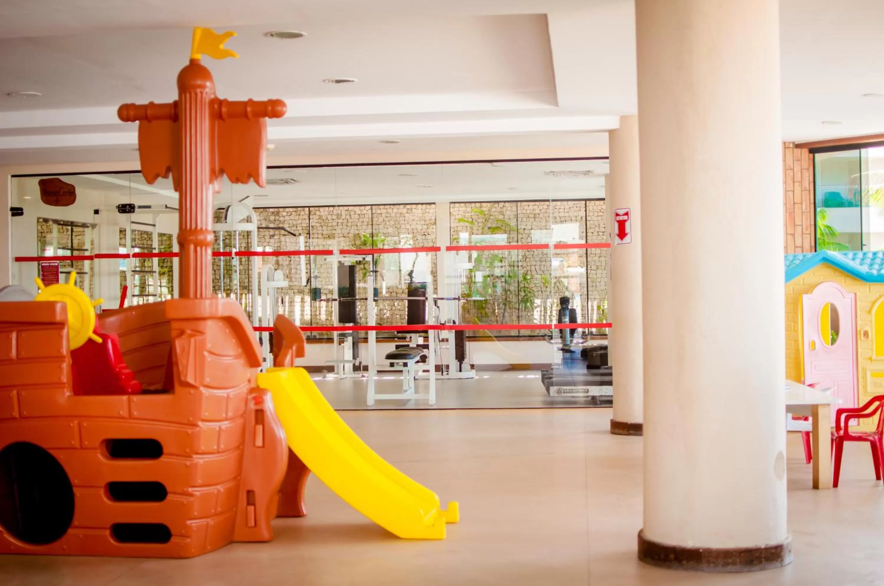 Fitness centre/facilities in Rifoles Praia Hotel e Resort
