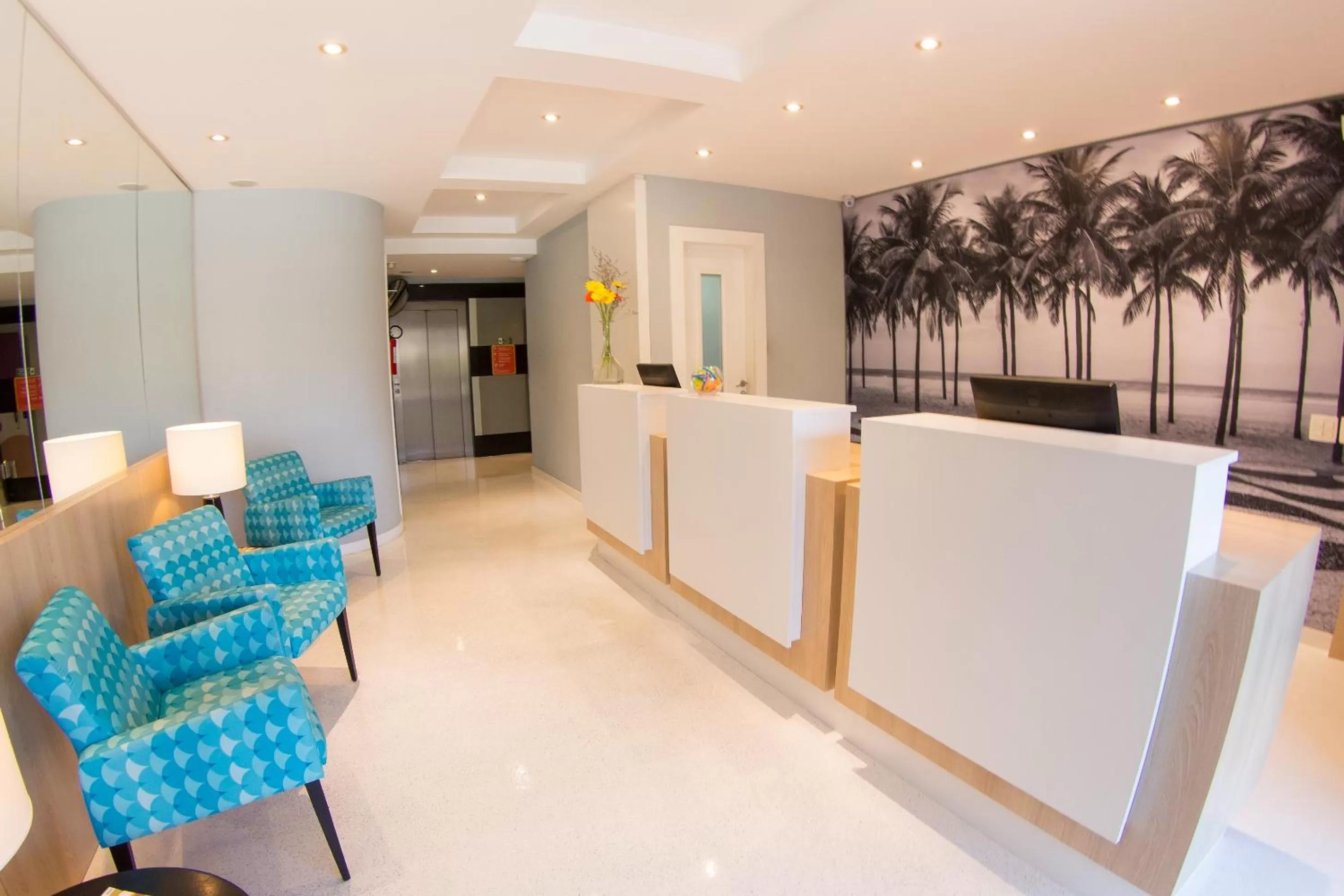 Lobby or reception in Rio Hotel by Bourbon Curitiba