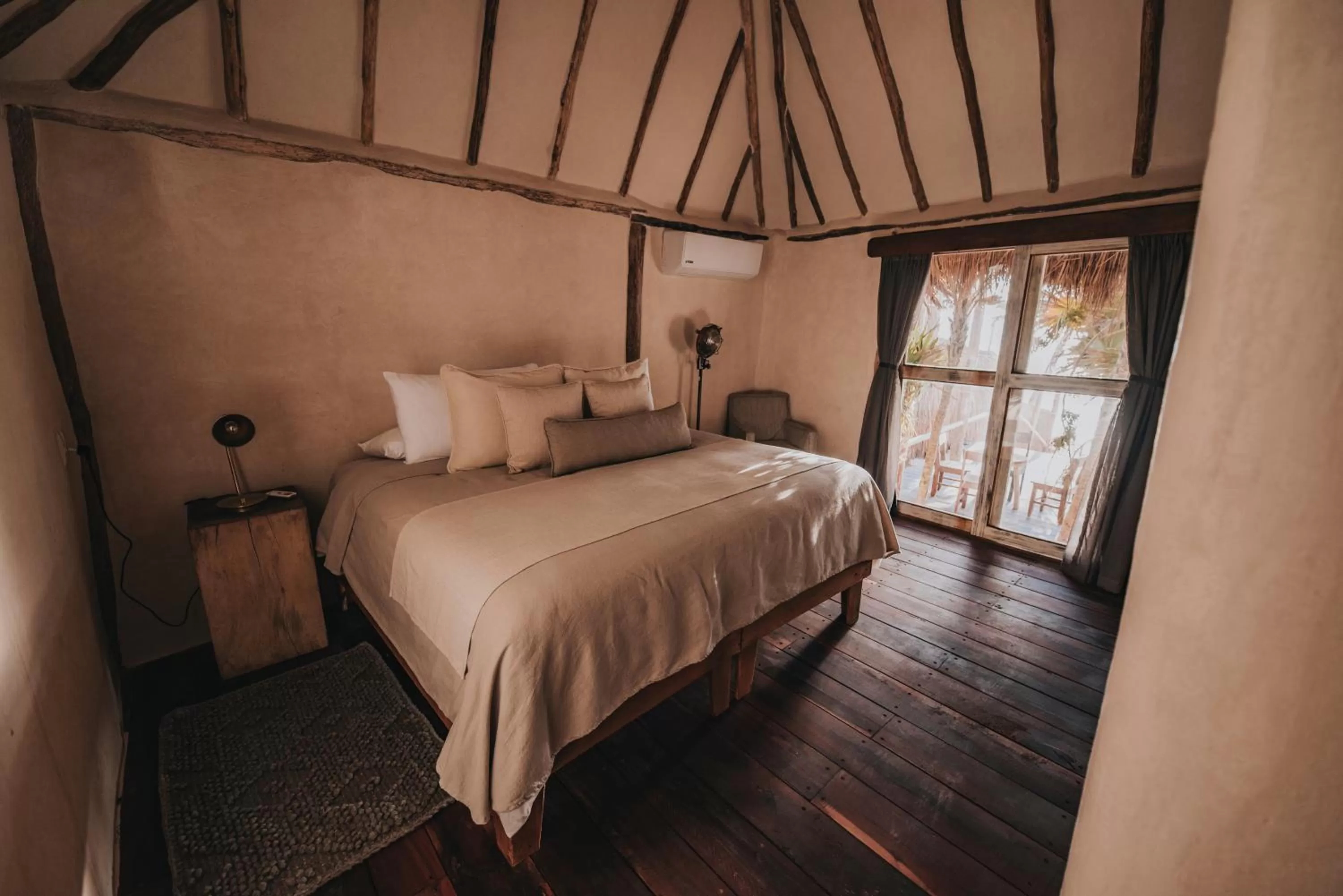 Bedroom, Bed in Papaya Playa Project, Tulum, a Member of Design Hotels