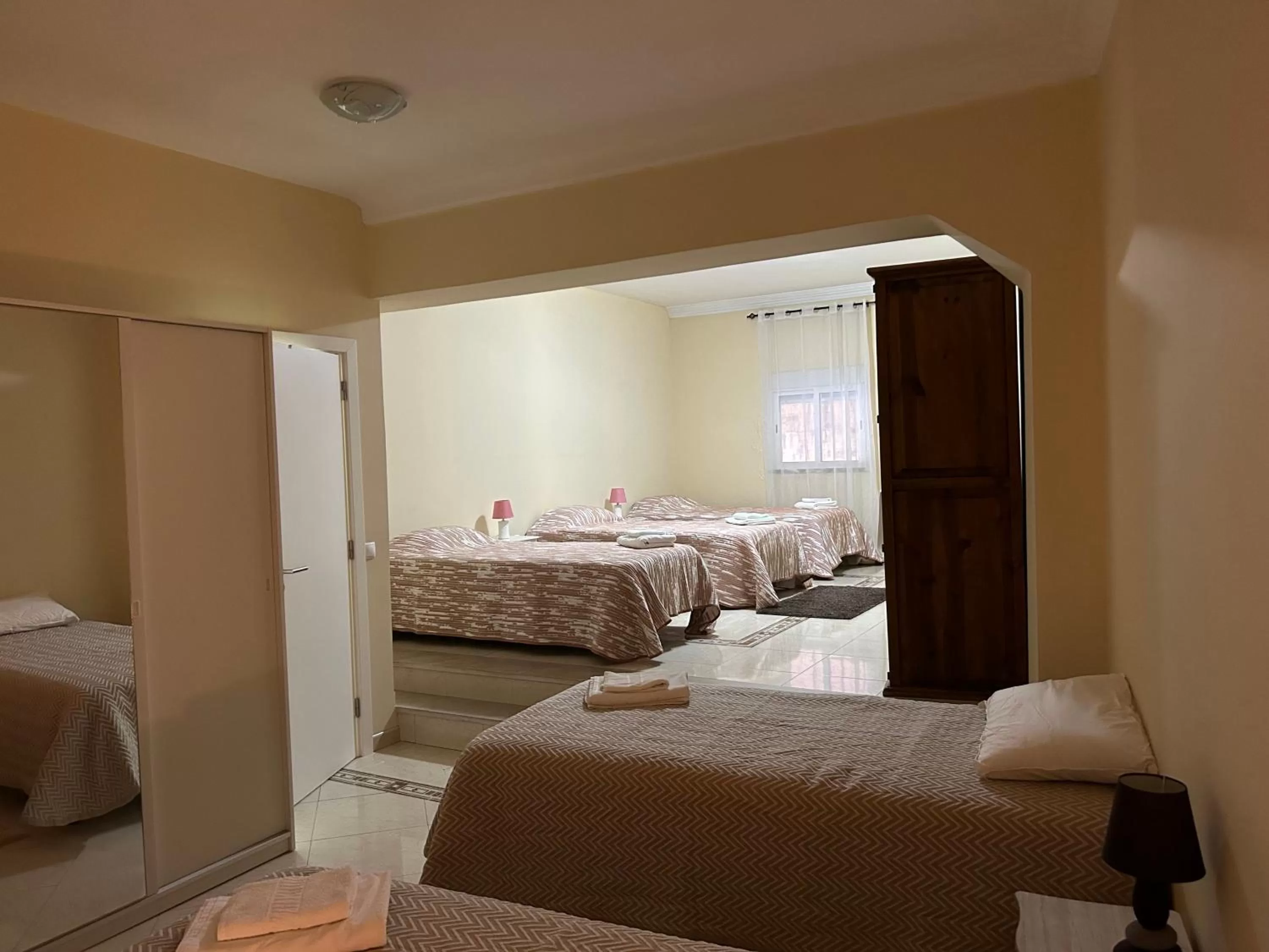 Bed in Alojamento Santa Catarina