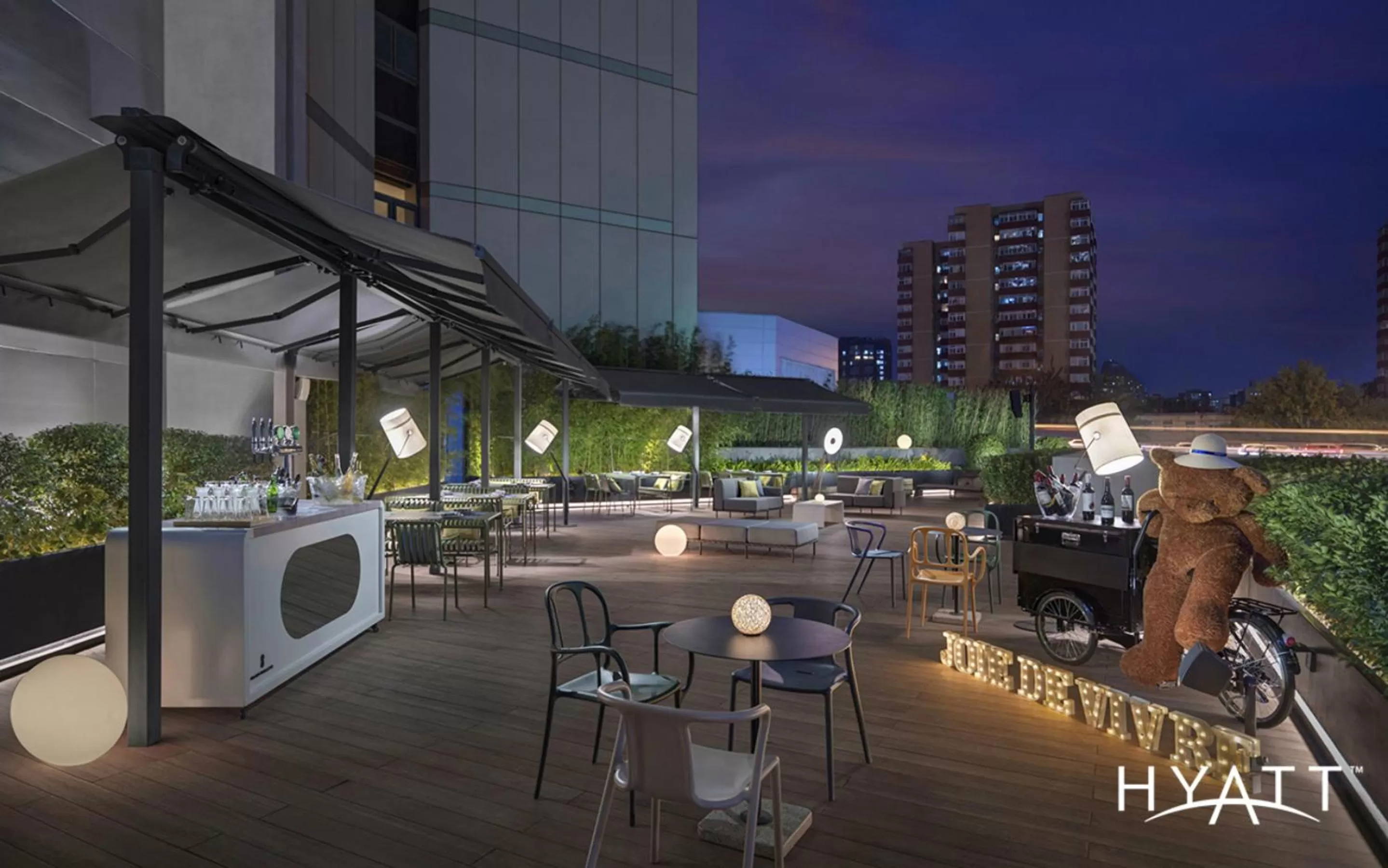 Balcony/Terrace in BEI Zhaolong Hotel, JdV by Hyatt