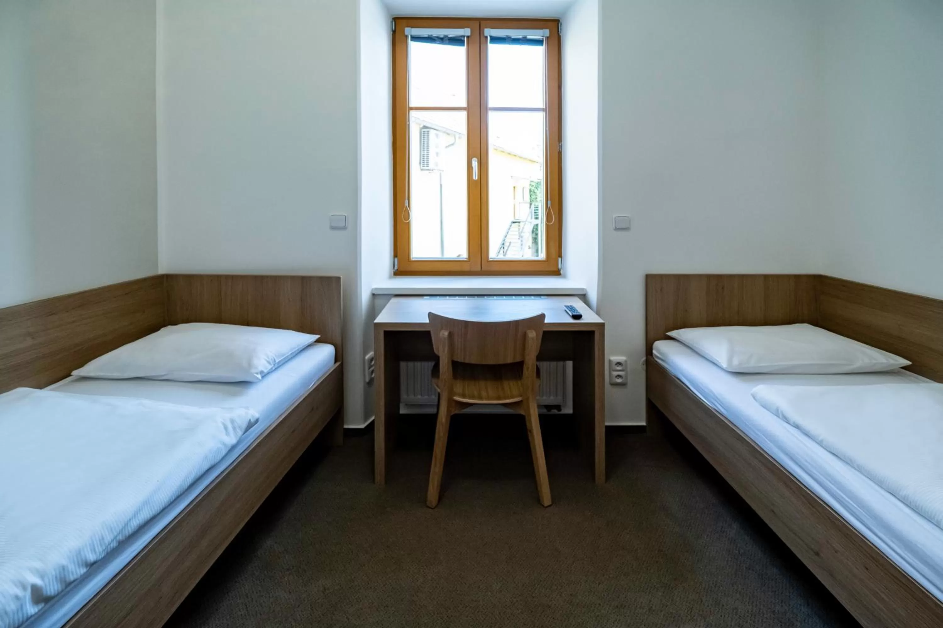 Bed in Relax Hotel Stork