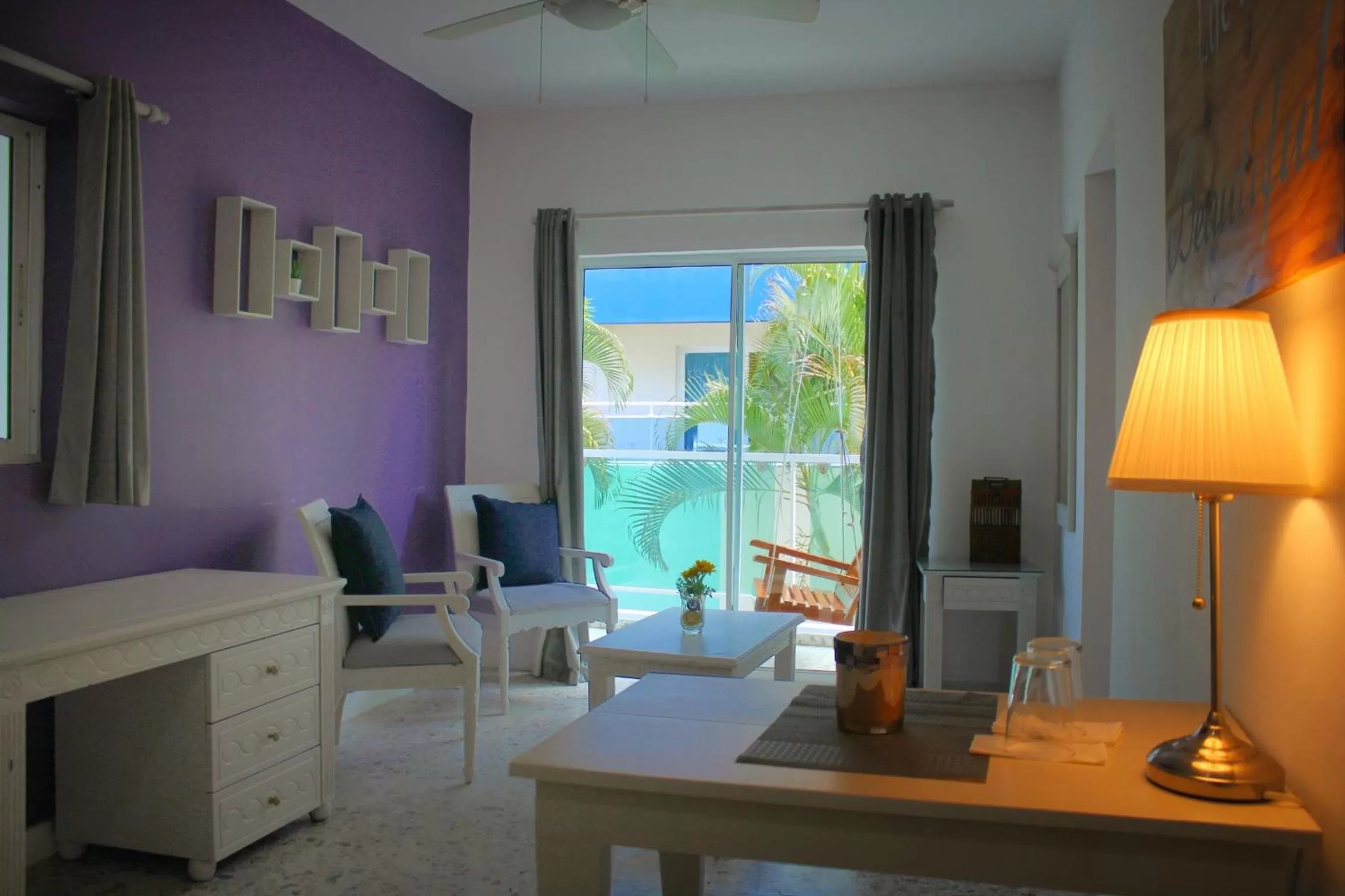 Living room in Hotel Checkin El Cortecito Beach