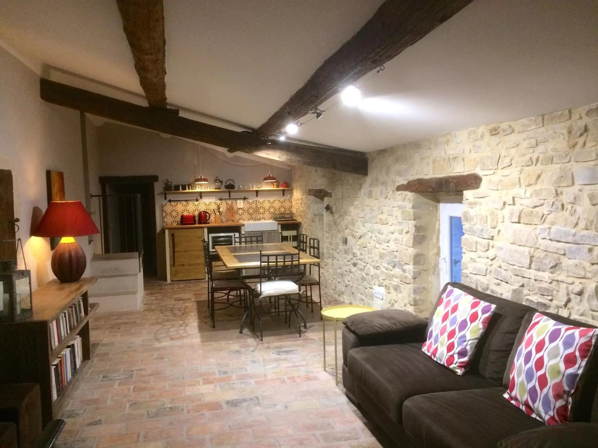 Seating area in L'Autre Maison