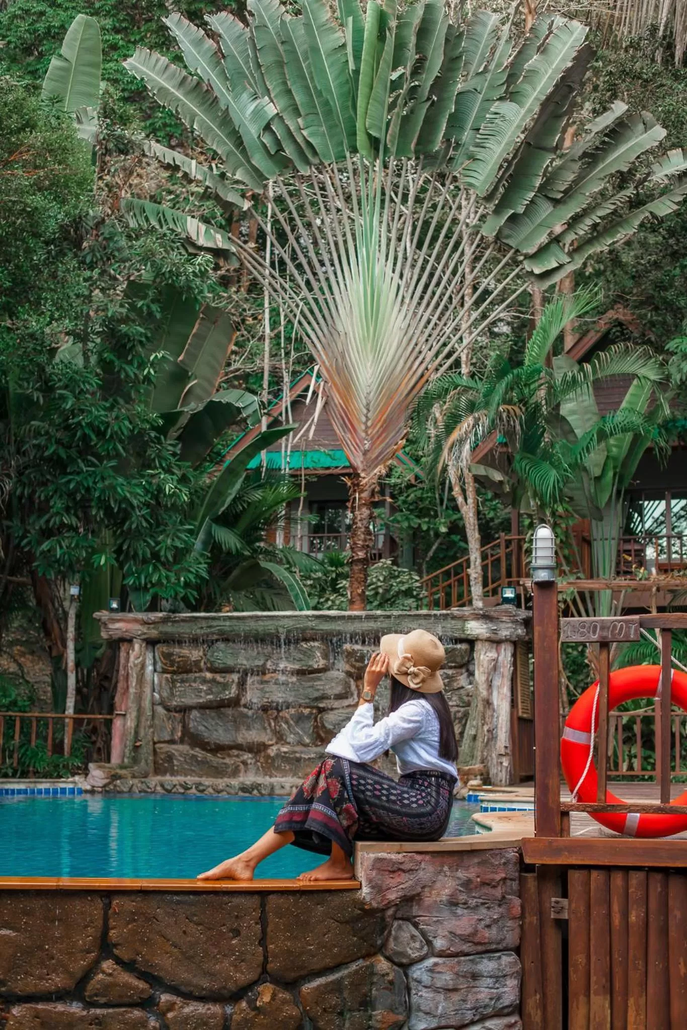 People in The Vatika Resort and Spa