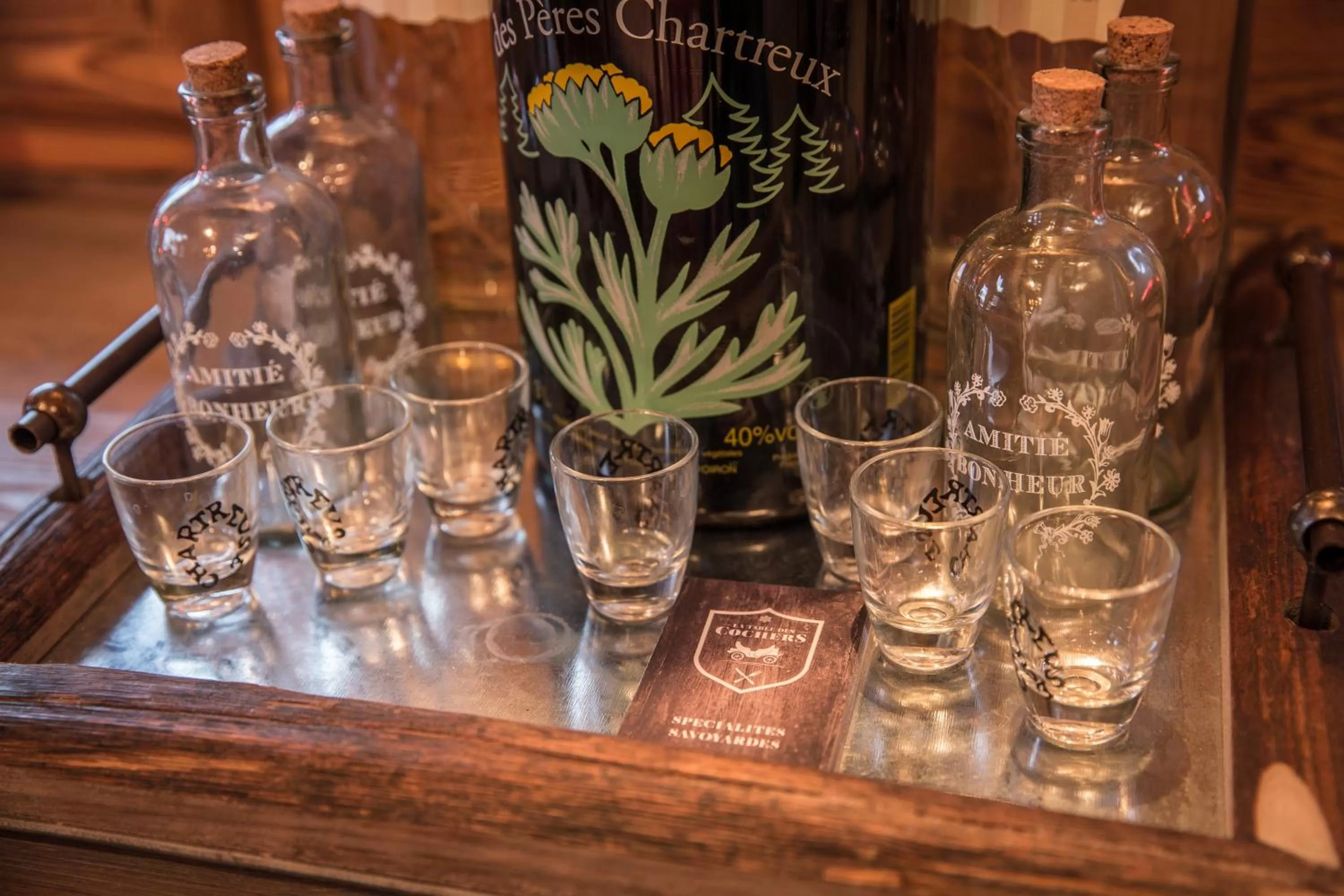 Restaurant/places to eat in Les Loges Blanches Megève