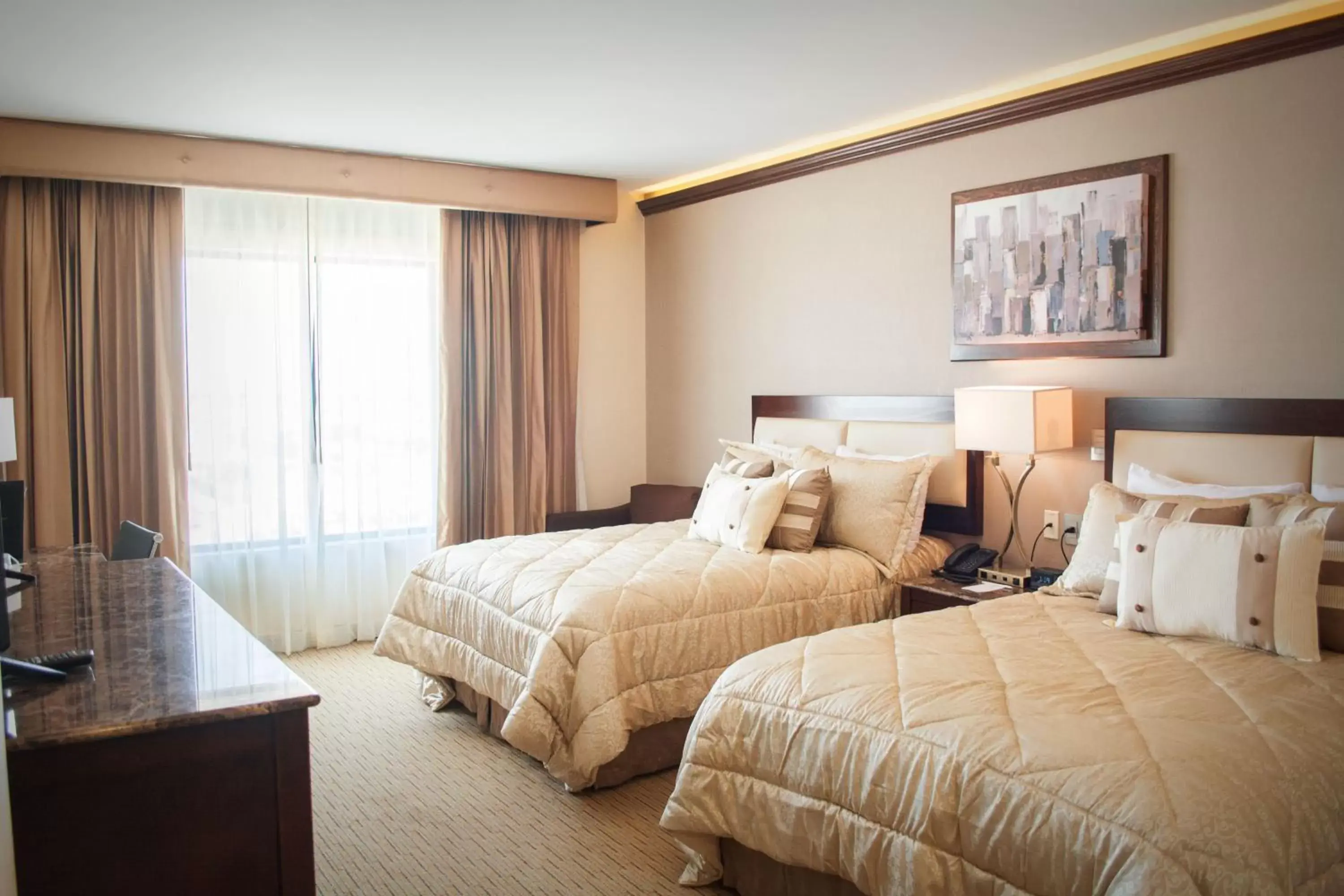 Standard Queen Room with Two Queen Beds - Non-Smoking in Wyndham Torreon Standard Queen Room with Two Queen Beds - Non-Smoking in Wyndham Torreon