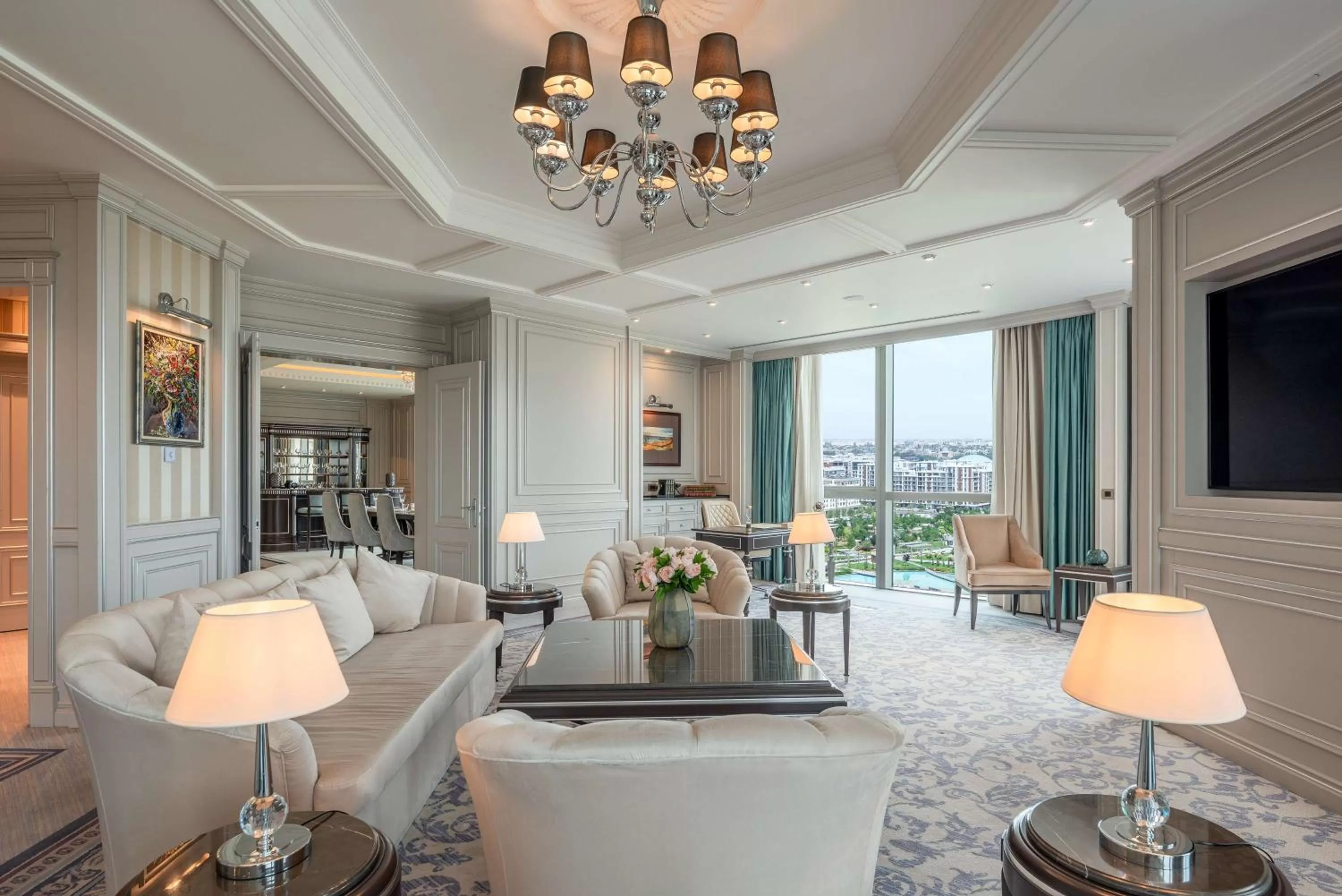 Living room in Hilton Tashkent City