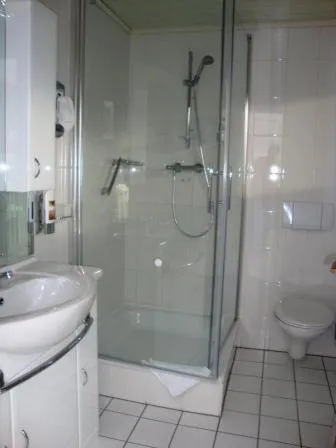 Toilet in Haus Mooren, Hotel Garni