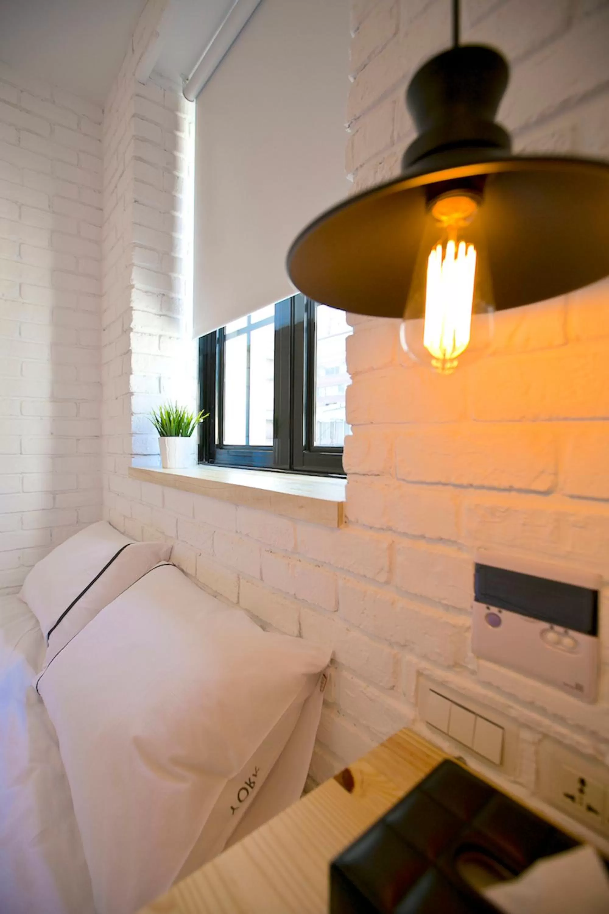 Decorative detail, Bed in York Hotel