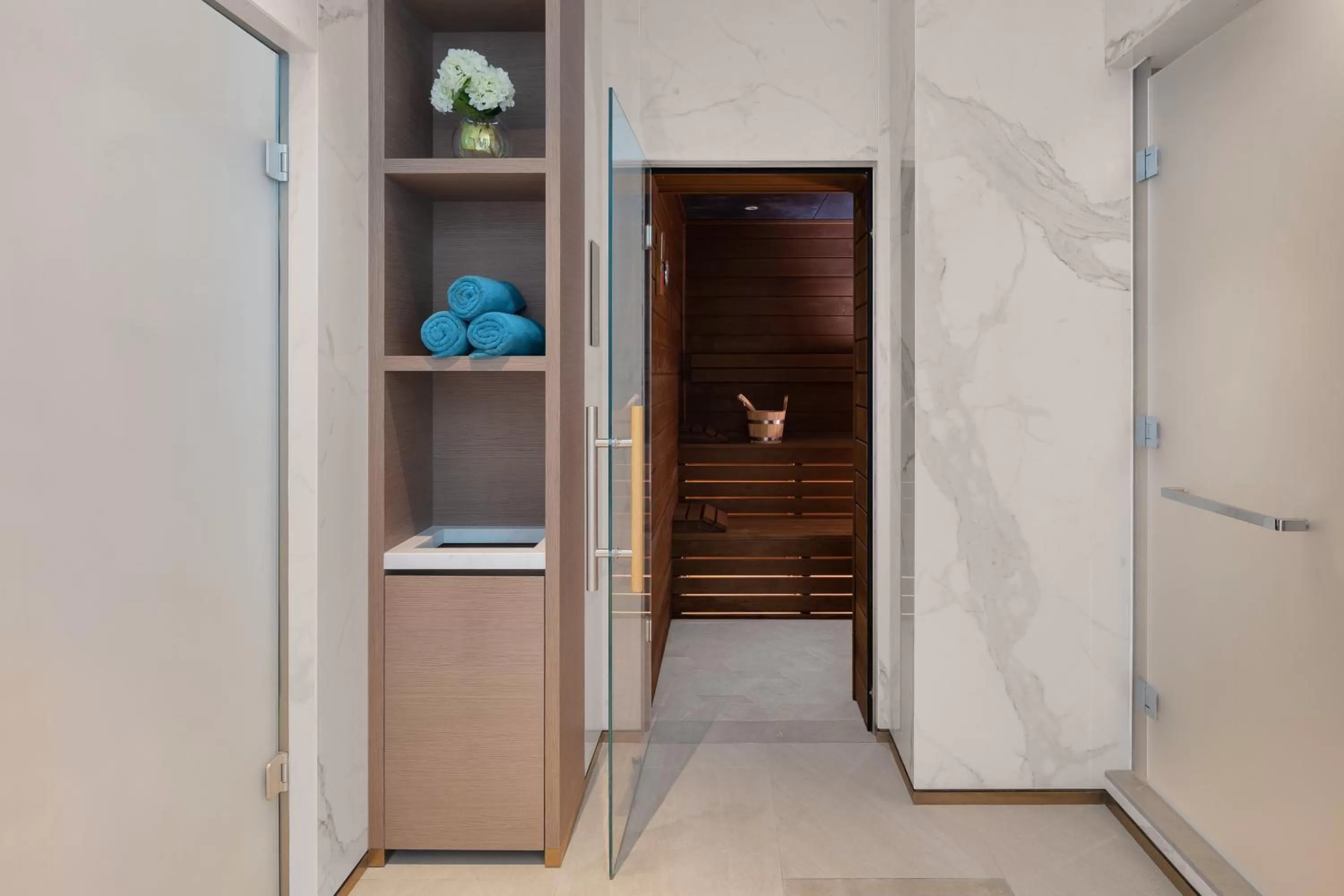 Sauna in Address Beach Resort