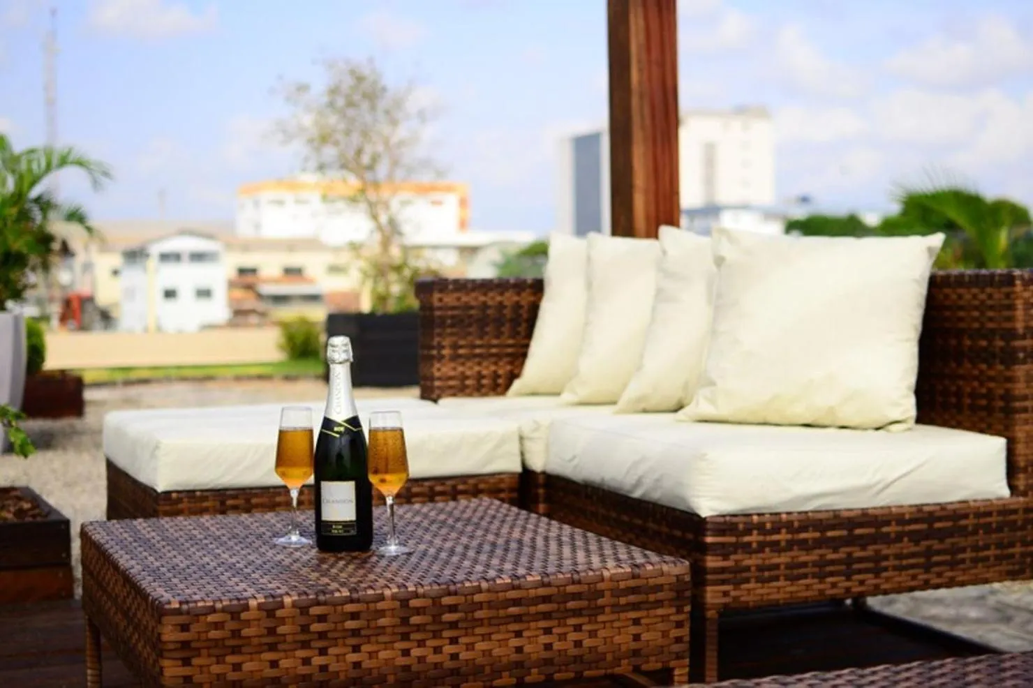 Balcony/Terrace in Hotel Do Forte
