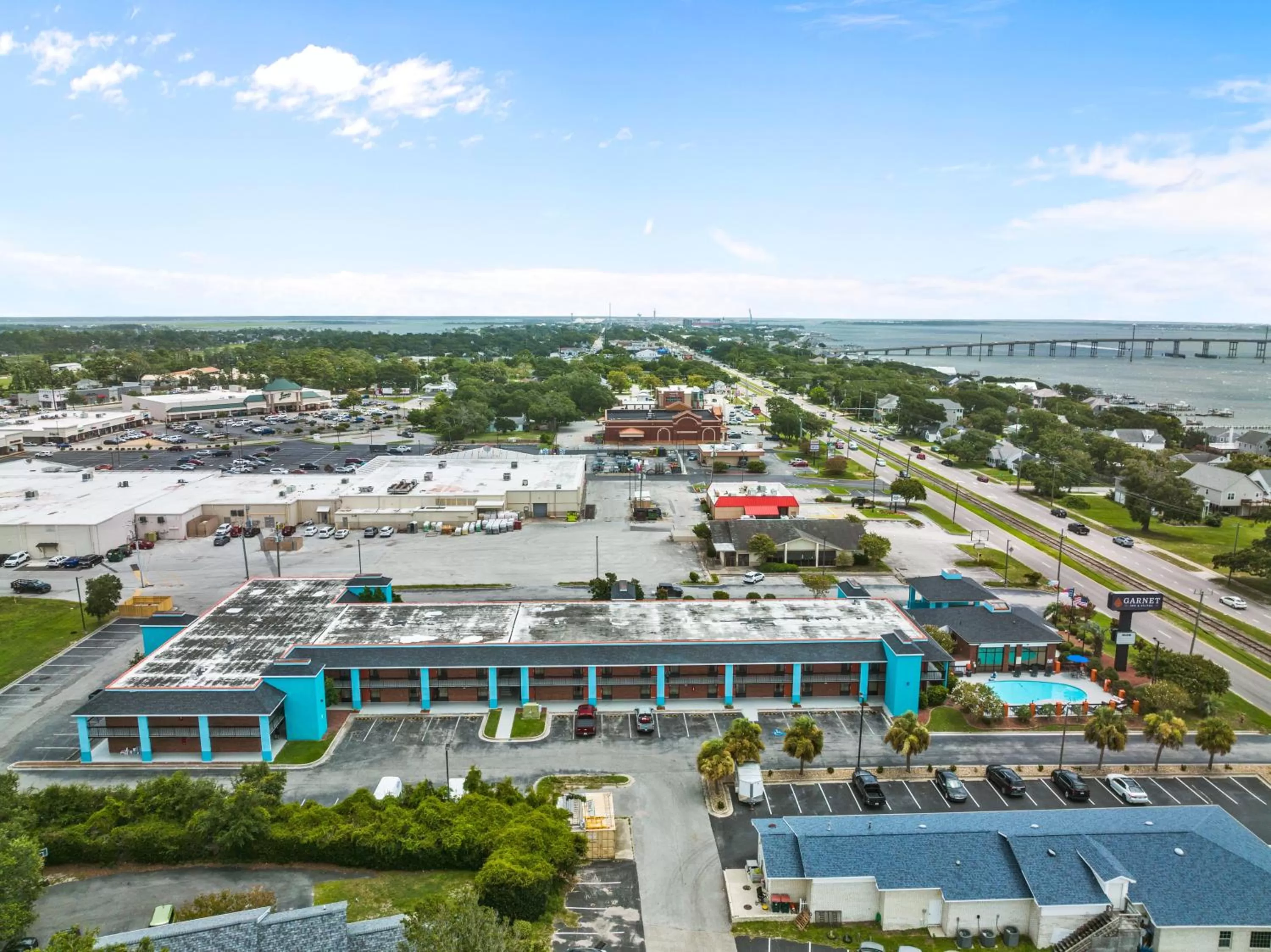 Bird's eye view in Garnet Inn & Suites, Morehead City near Atlantic Beach