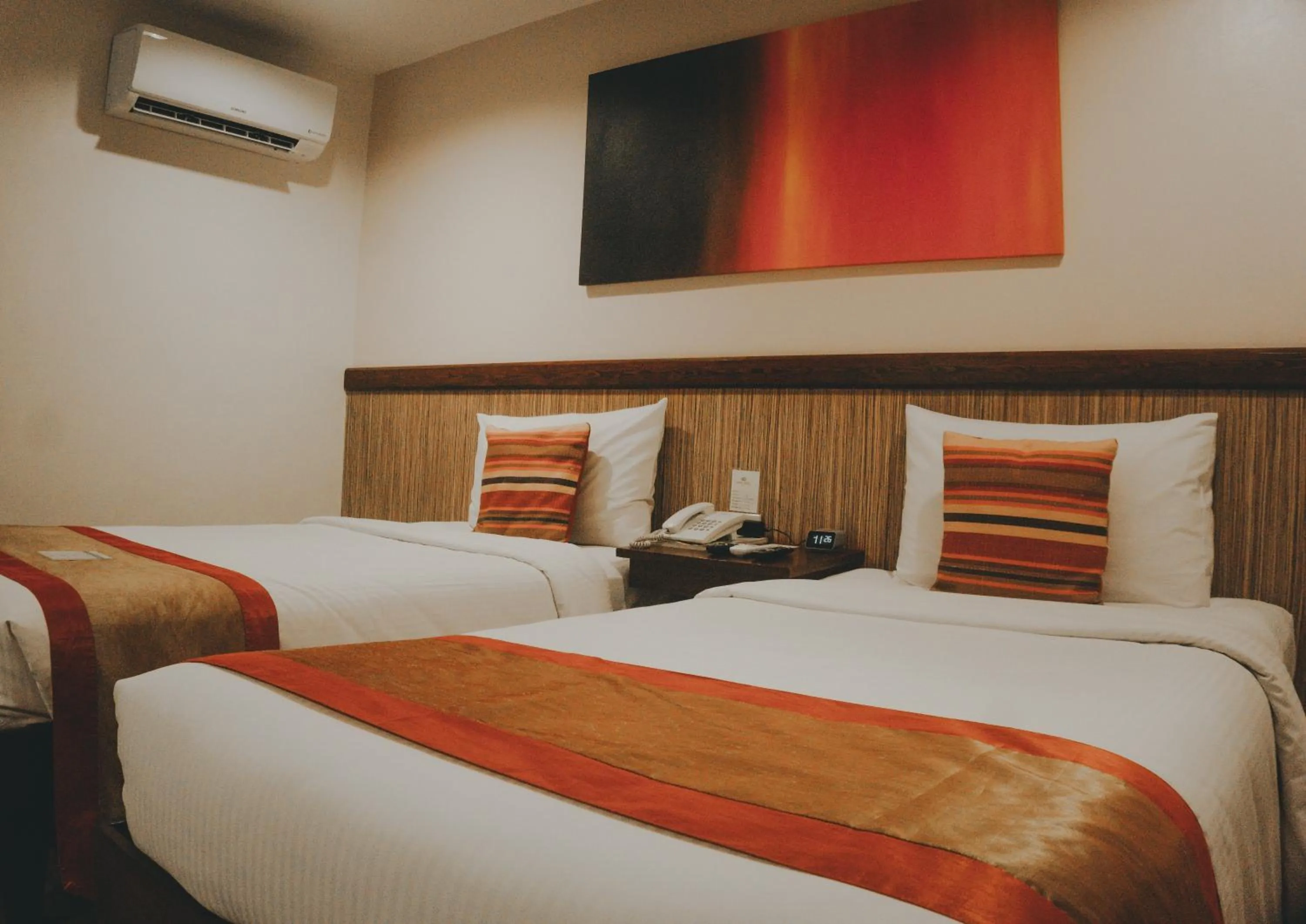 Bed in NS Royal Hotel