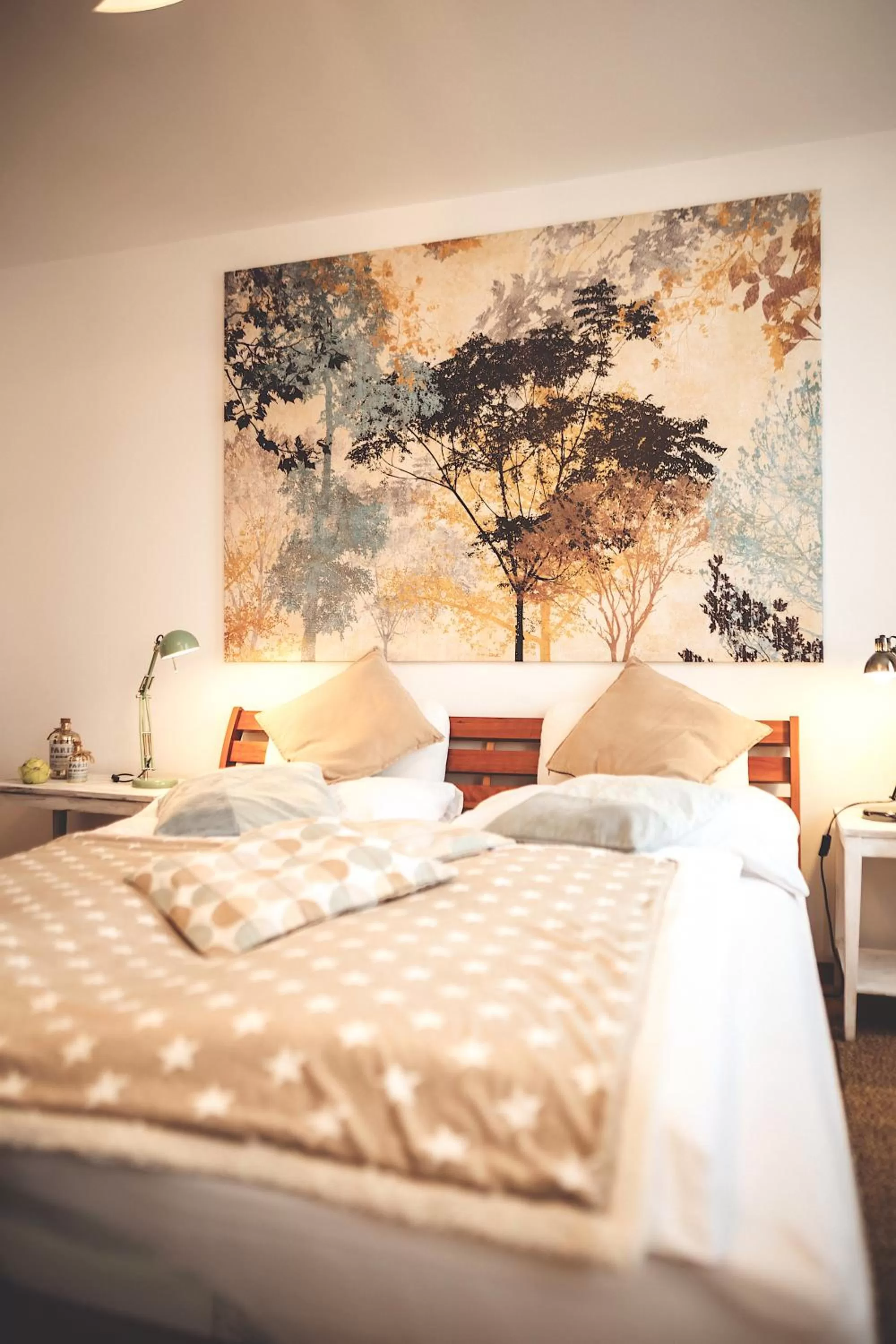 Bed in Das Hotel Stern 24h self-check-in