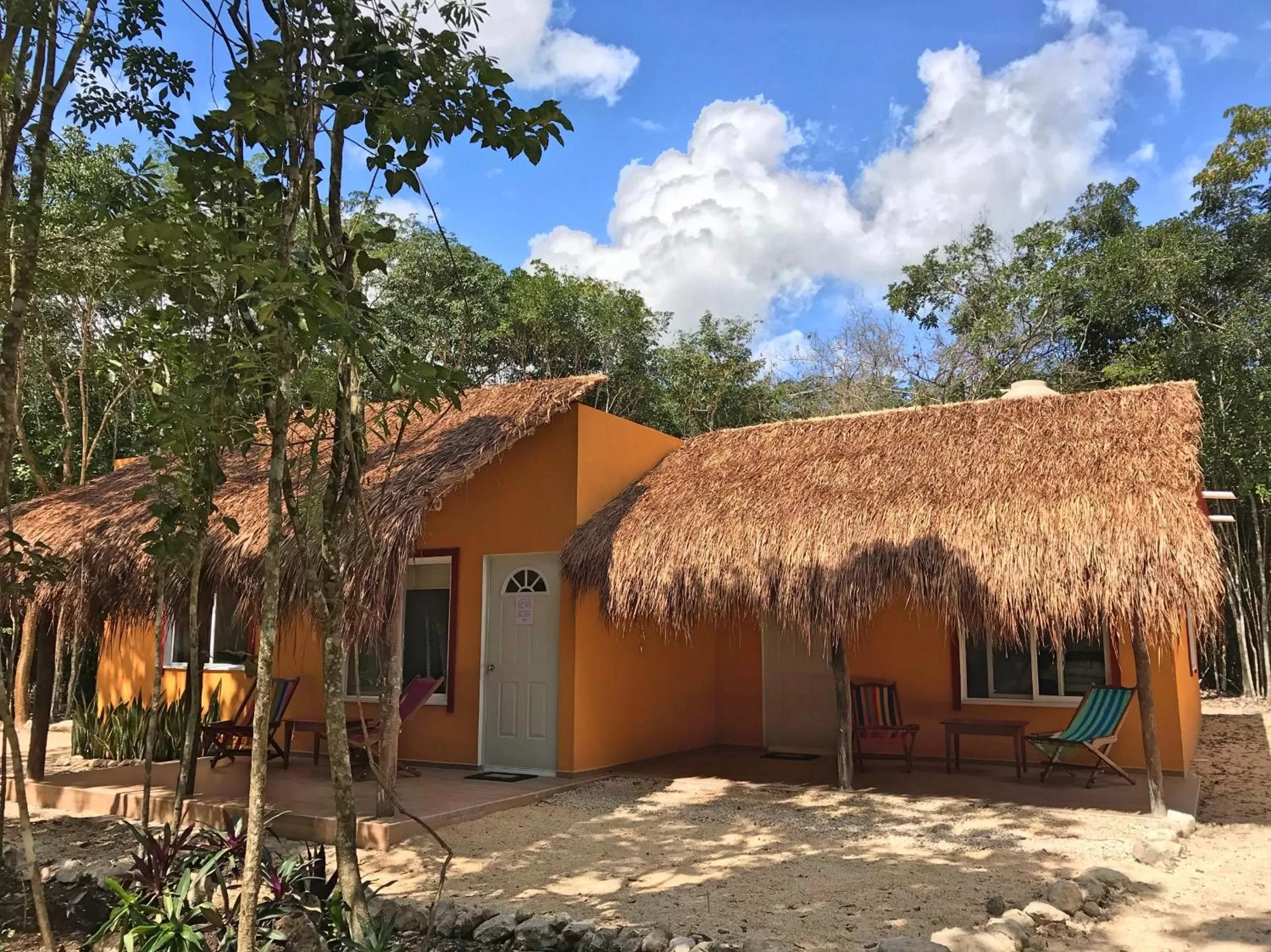 Patio in Casa Kaan Calakmul