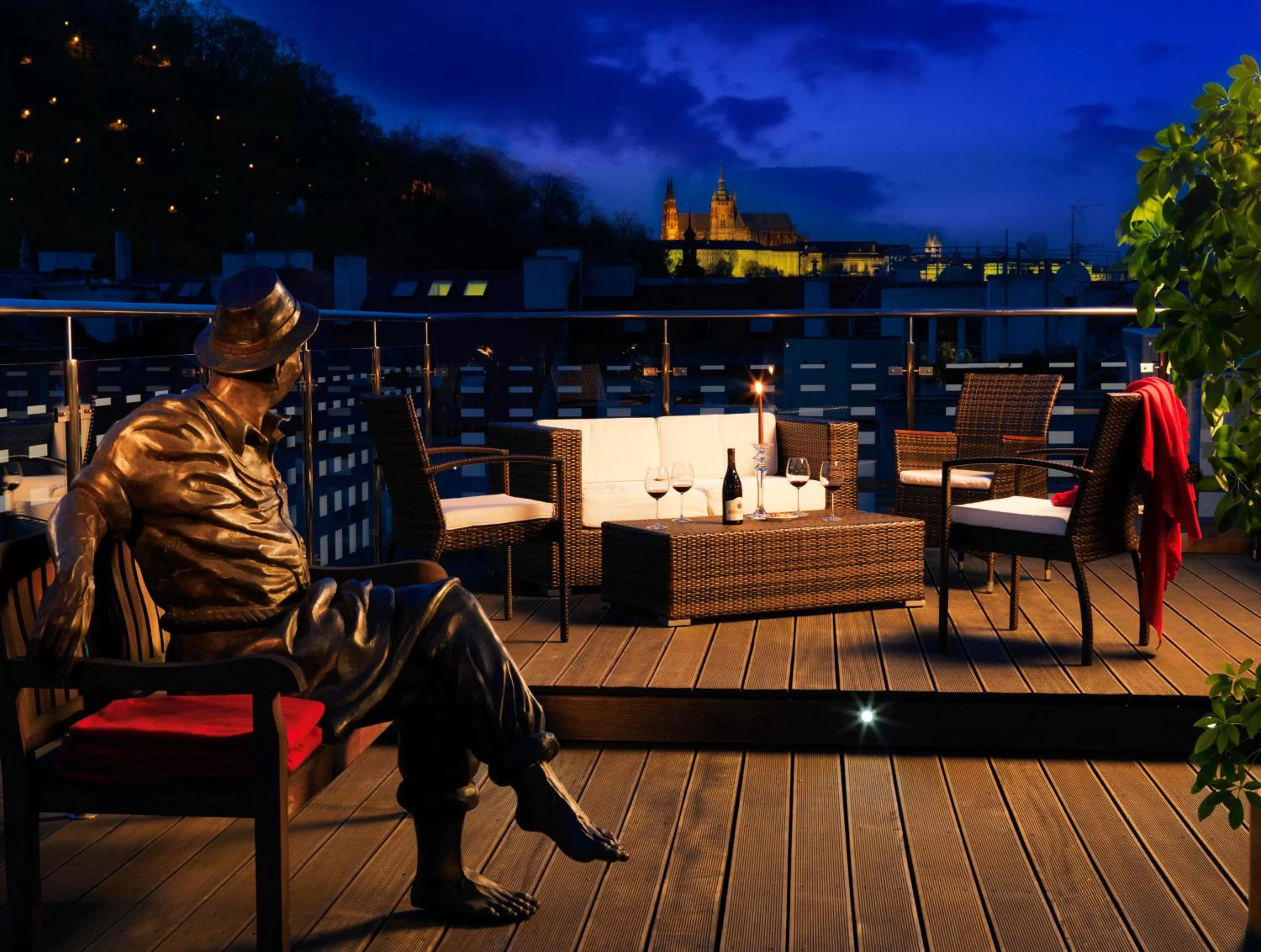 Balcony/Terrace in Hotel Julian