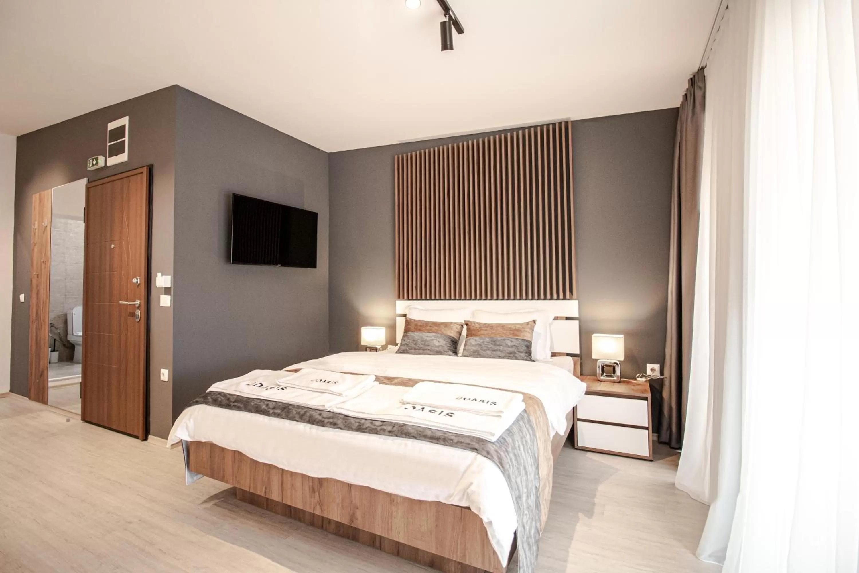 Bed in OASIS Apartments