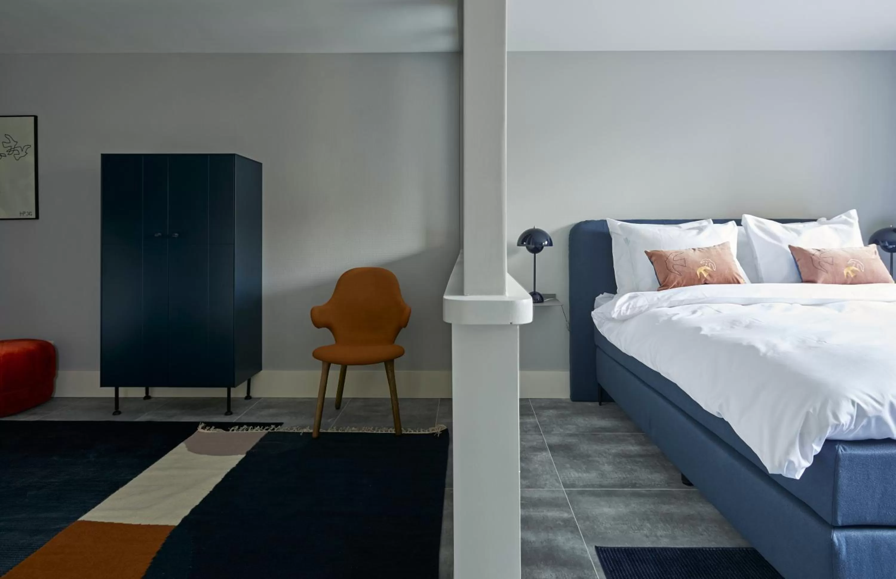 Living room, Bed in Hotel Pistache Den Haag