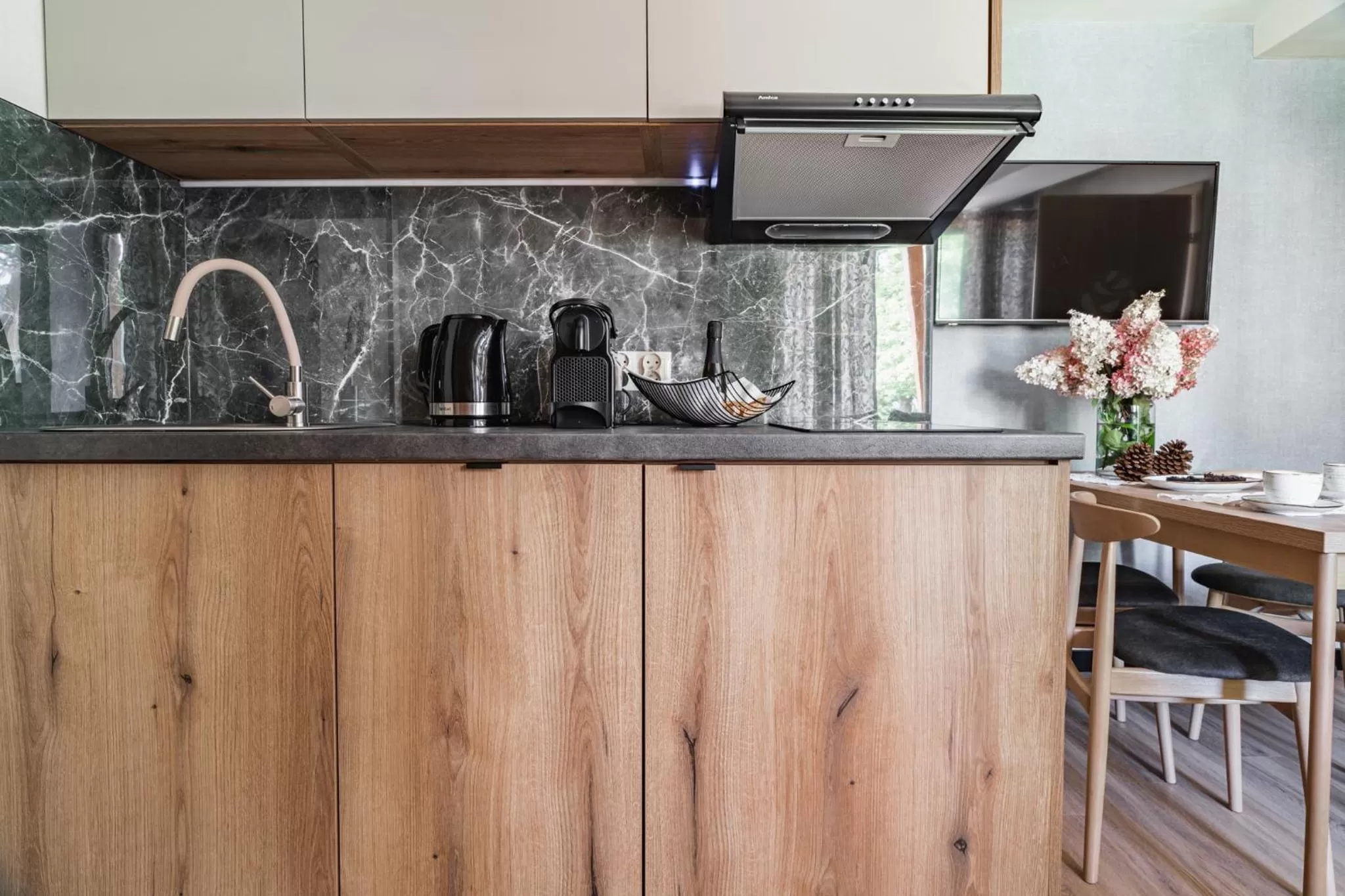 Kitchen or kitchenette in Apartamenty Jedlina