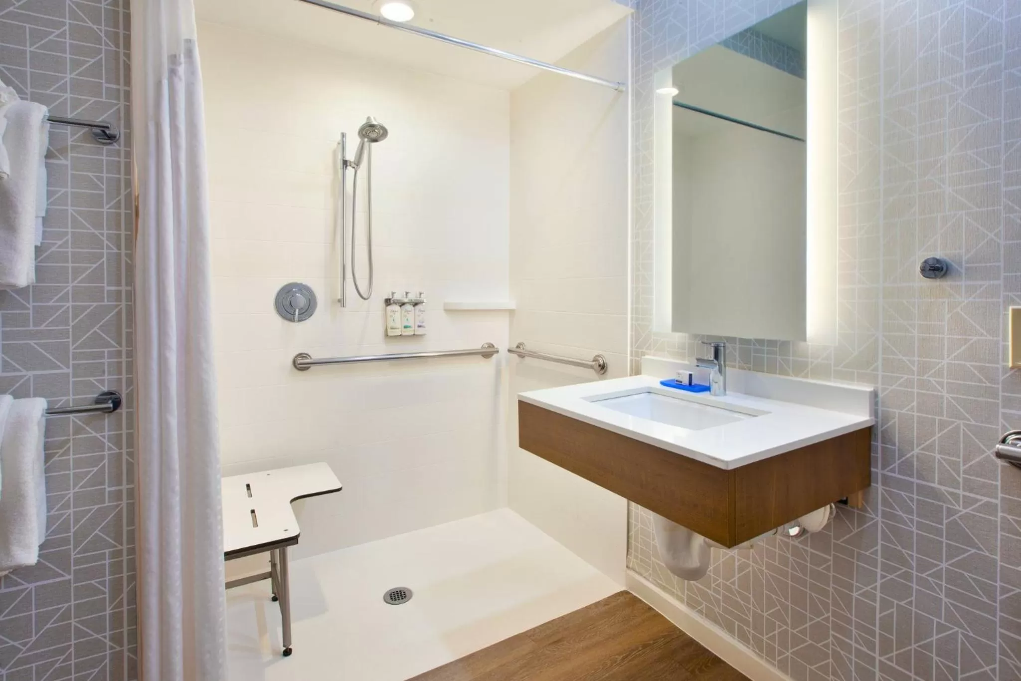 Bathroom in Holiday Inn Express Absecon-Atlantic City Area by IHG