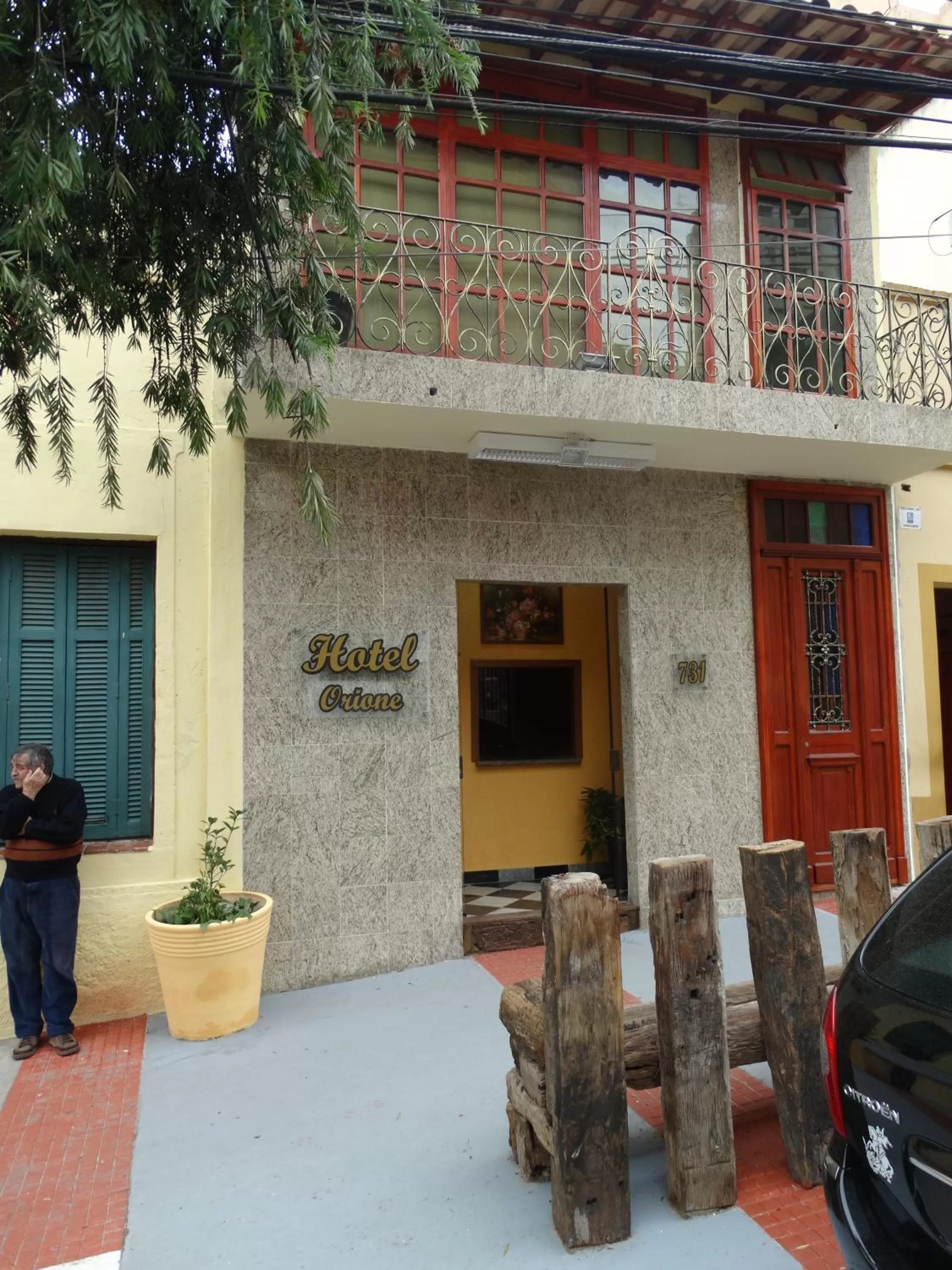 Facade/entrance in Hotel Praça Orione
