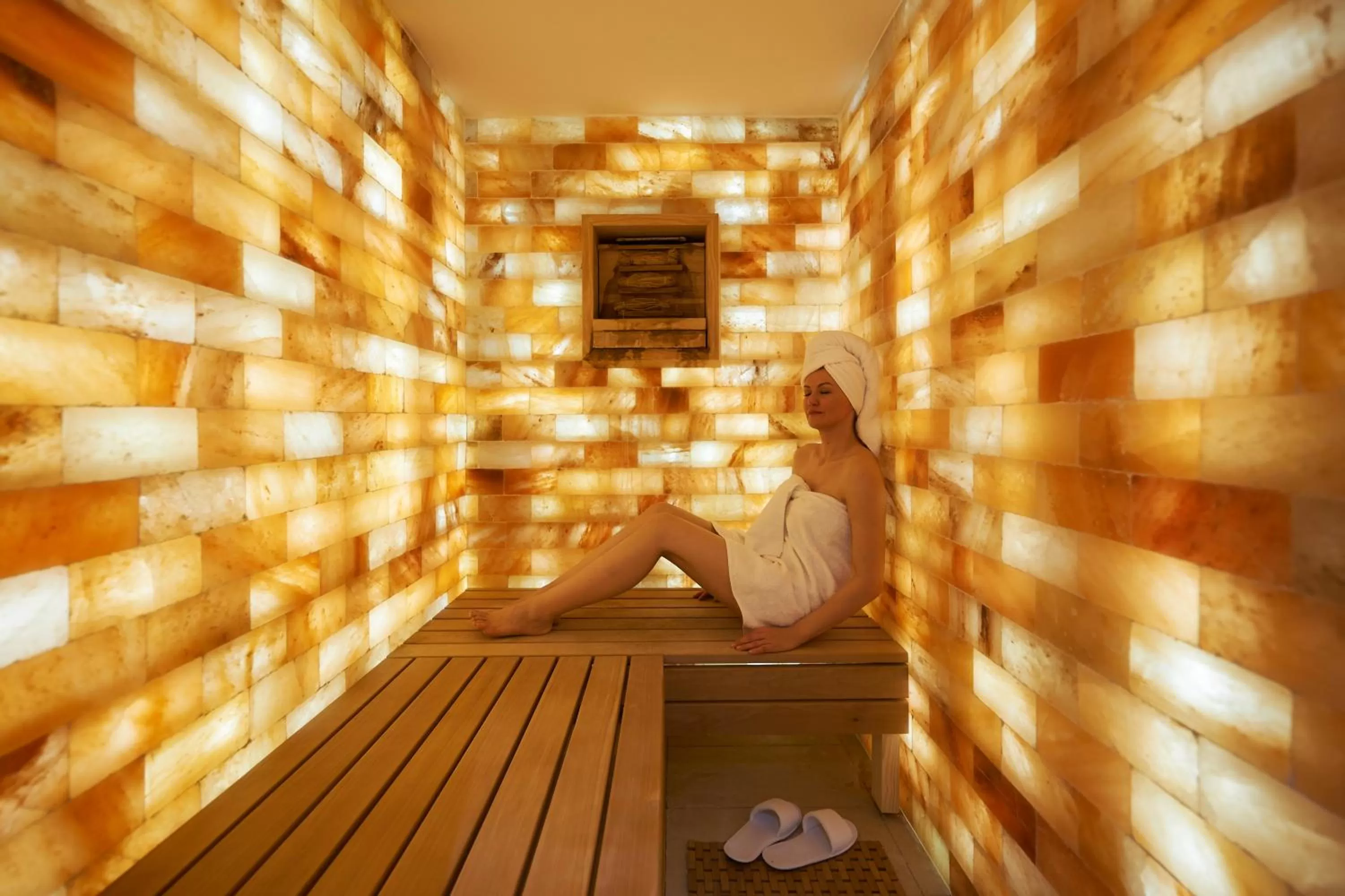 Sauna in Boutique Hotel Herzhof - Garni-Appartements - Adults Only