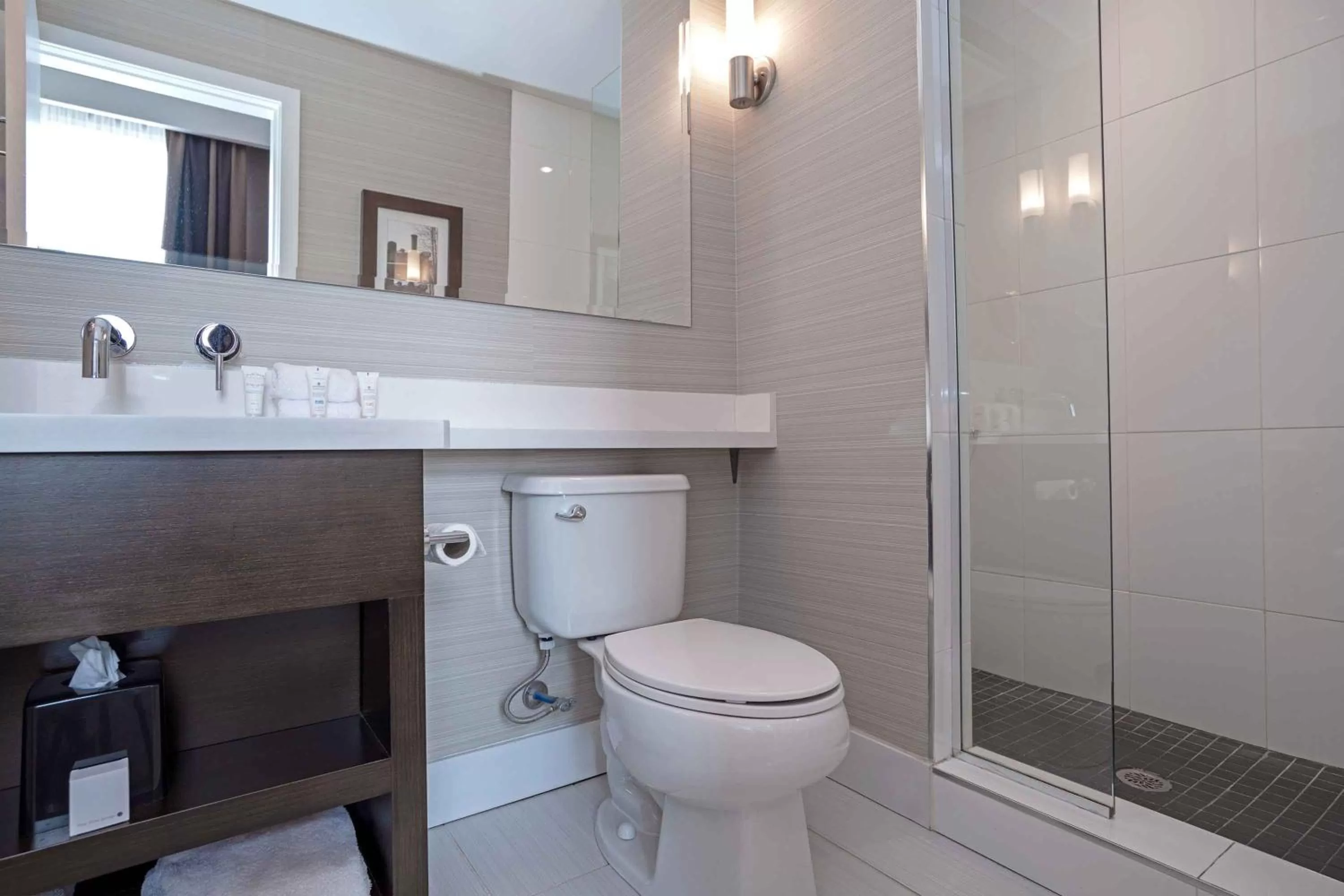 Bathroom in Sandman Signature Kamloops Hotel