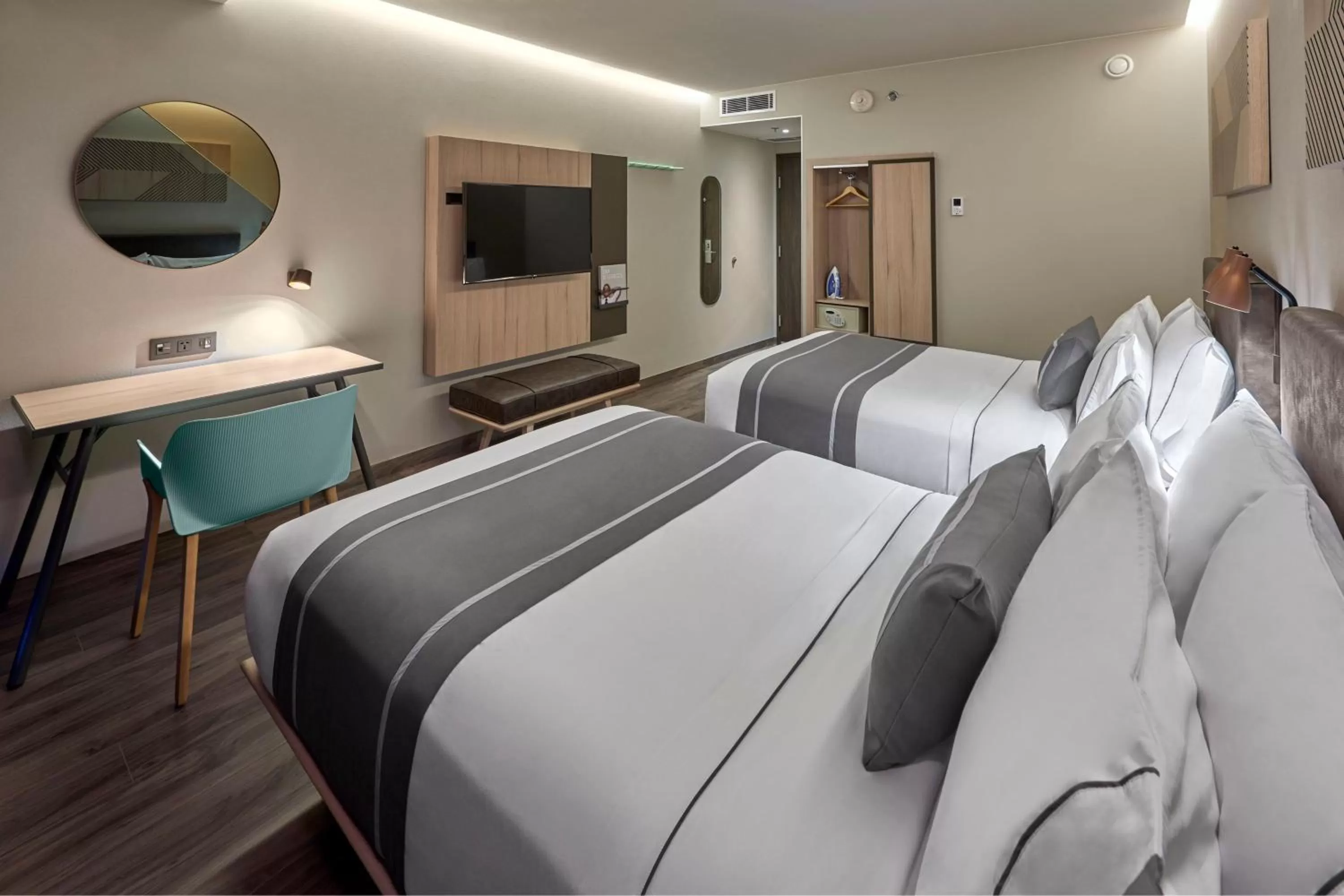 Bedroom, Bed in City Express Plus by Marriott Merida