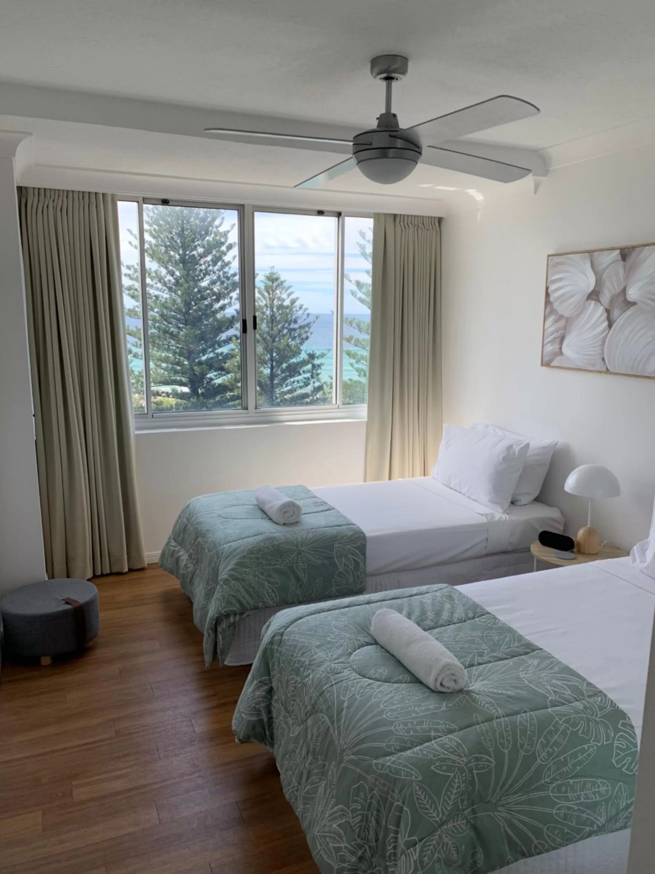 Bedroom, Bed in Pacific Regis Beachfront Holiday Apartments