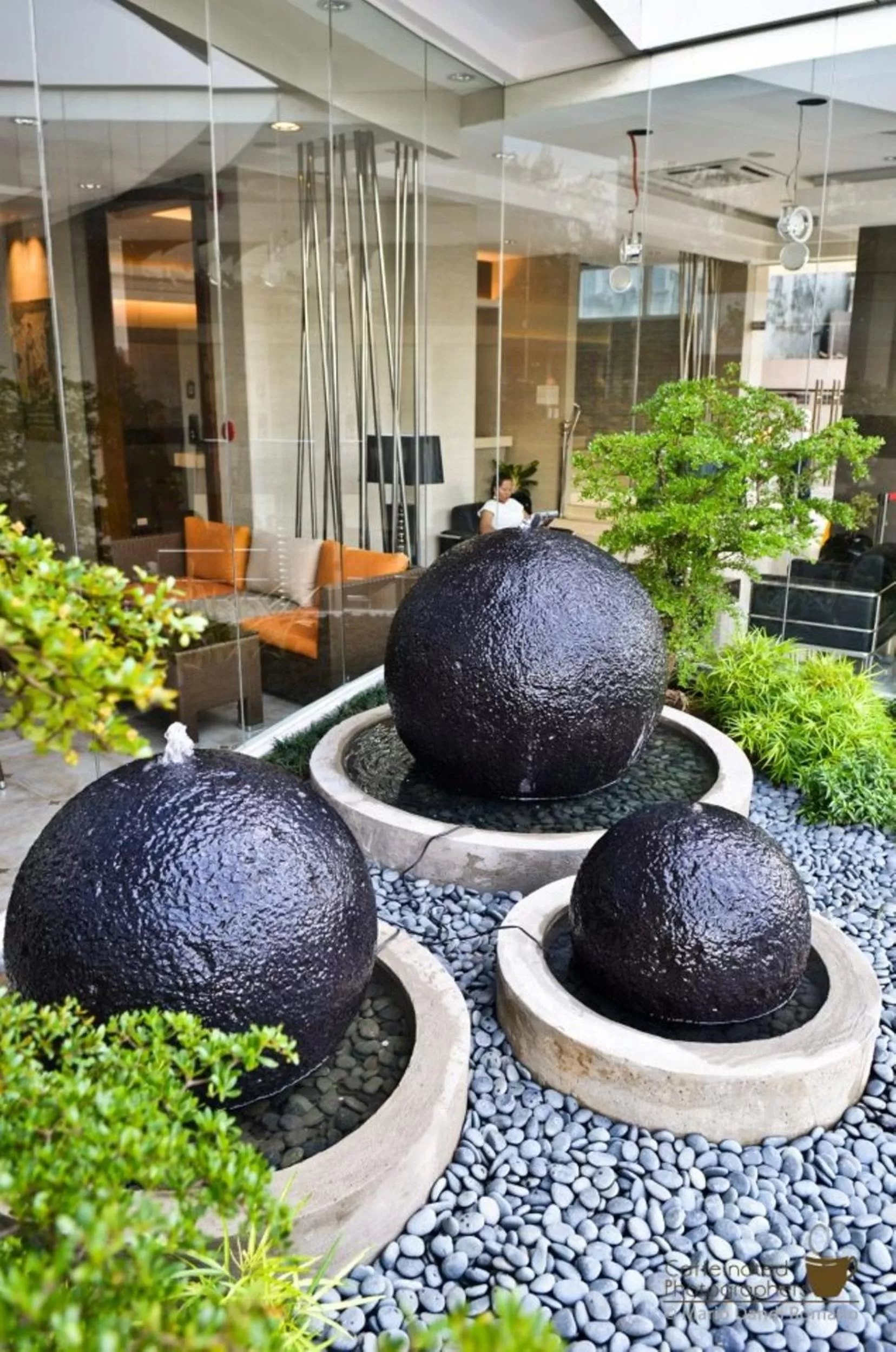 Decorative detail in D'Hotel & Suites