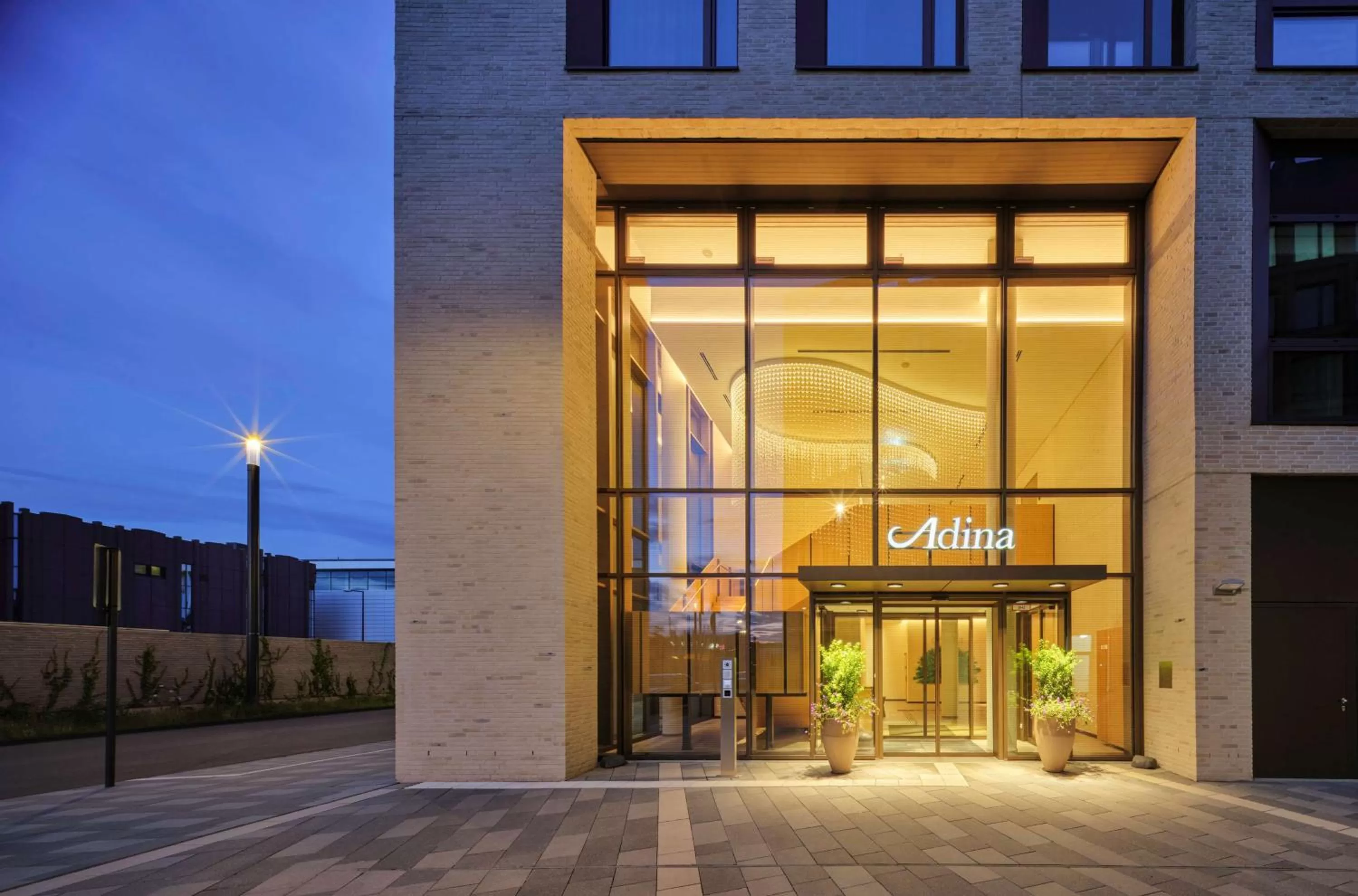 Property building in Adina Apartment Hotel Cologne