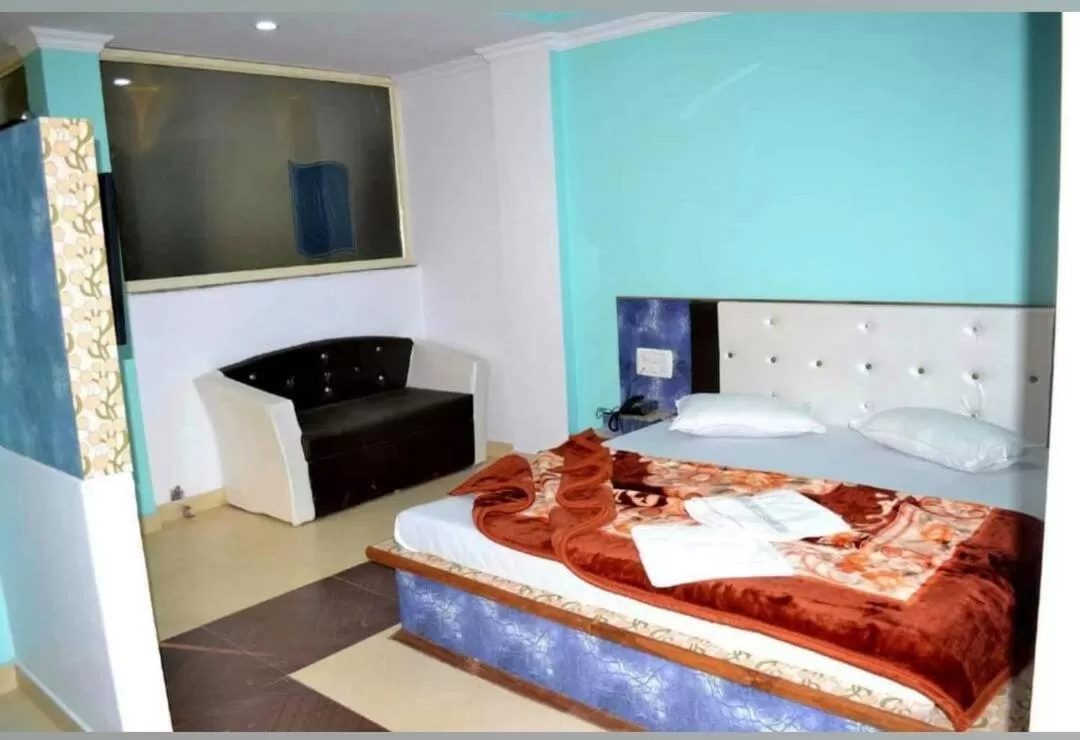 Bed in Hotel Rock View