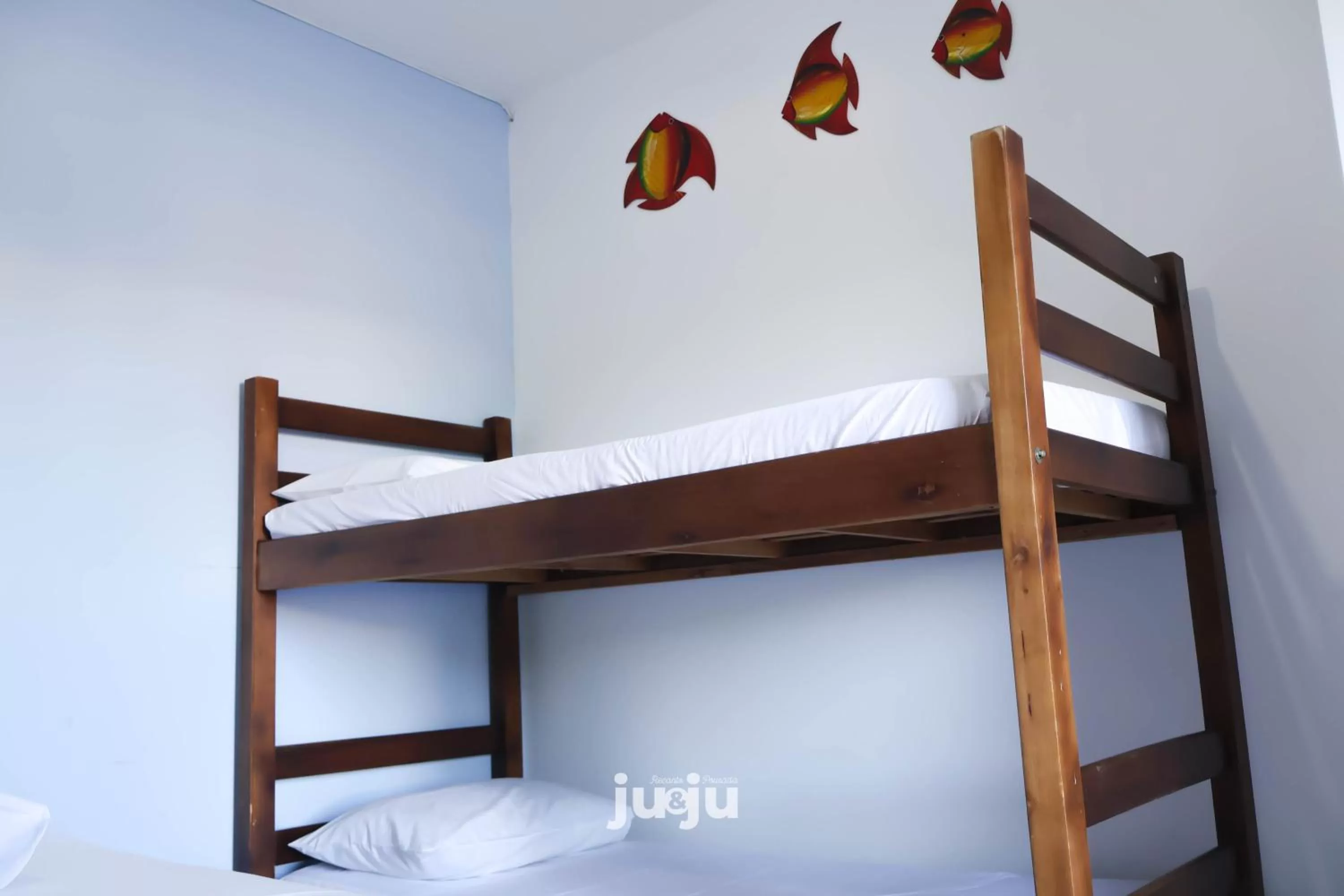 Bed in Pousada Ju&Ju à 400 mts DA PRAIA