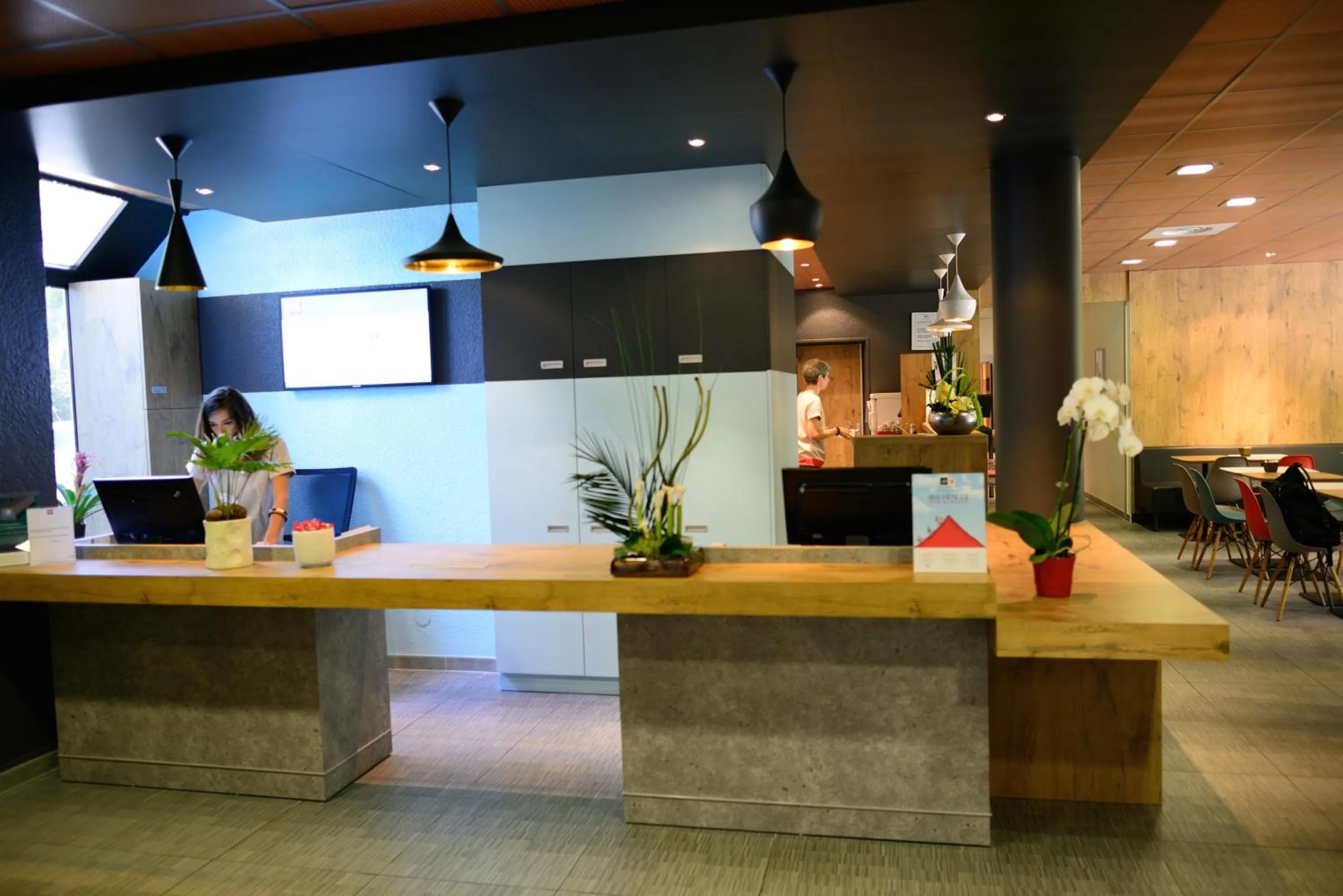 Lobby or reception in ibis Avignon Centre Pont De L'Europe