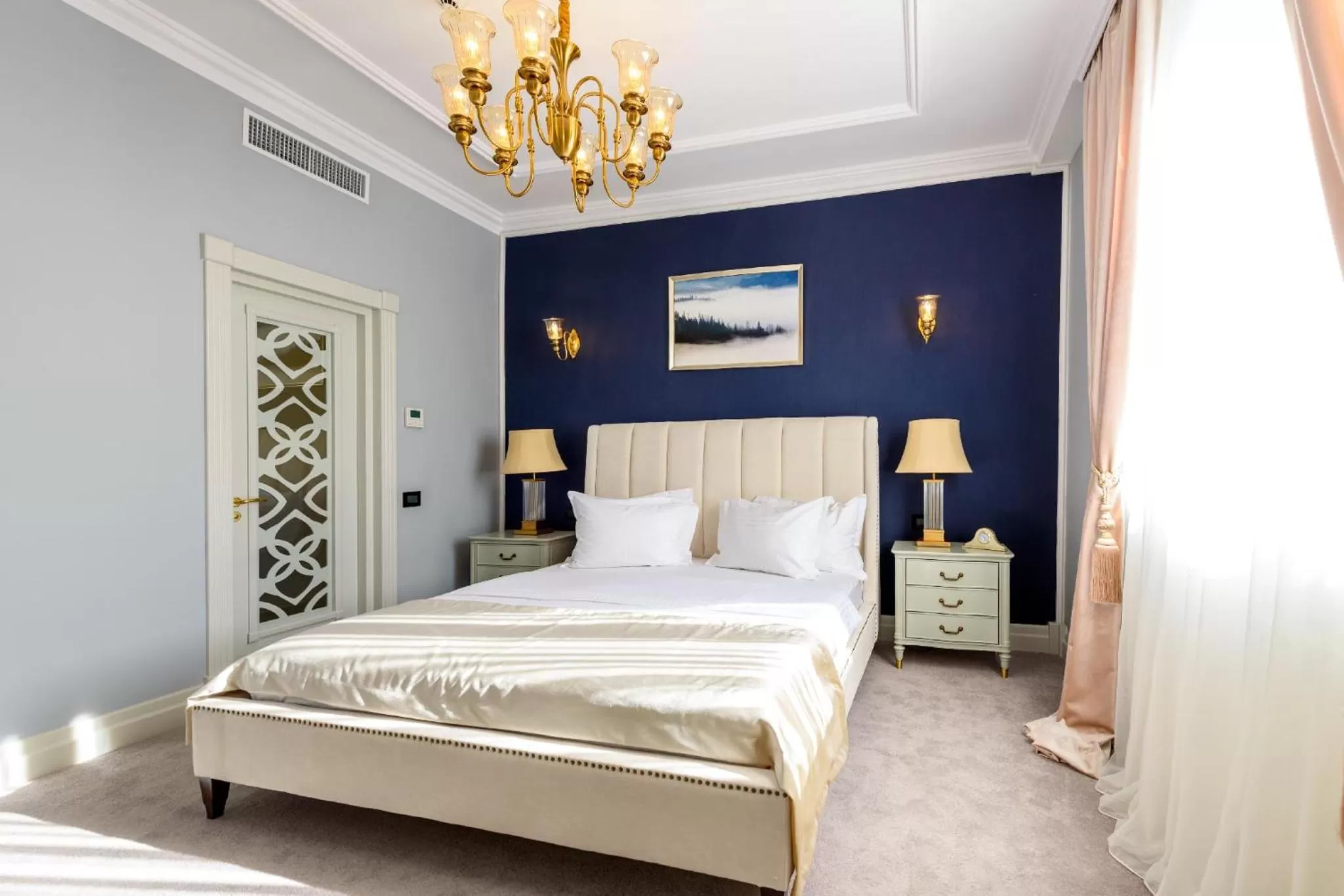 Bed in Hotel Lido by Phoenicia