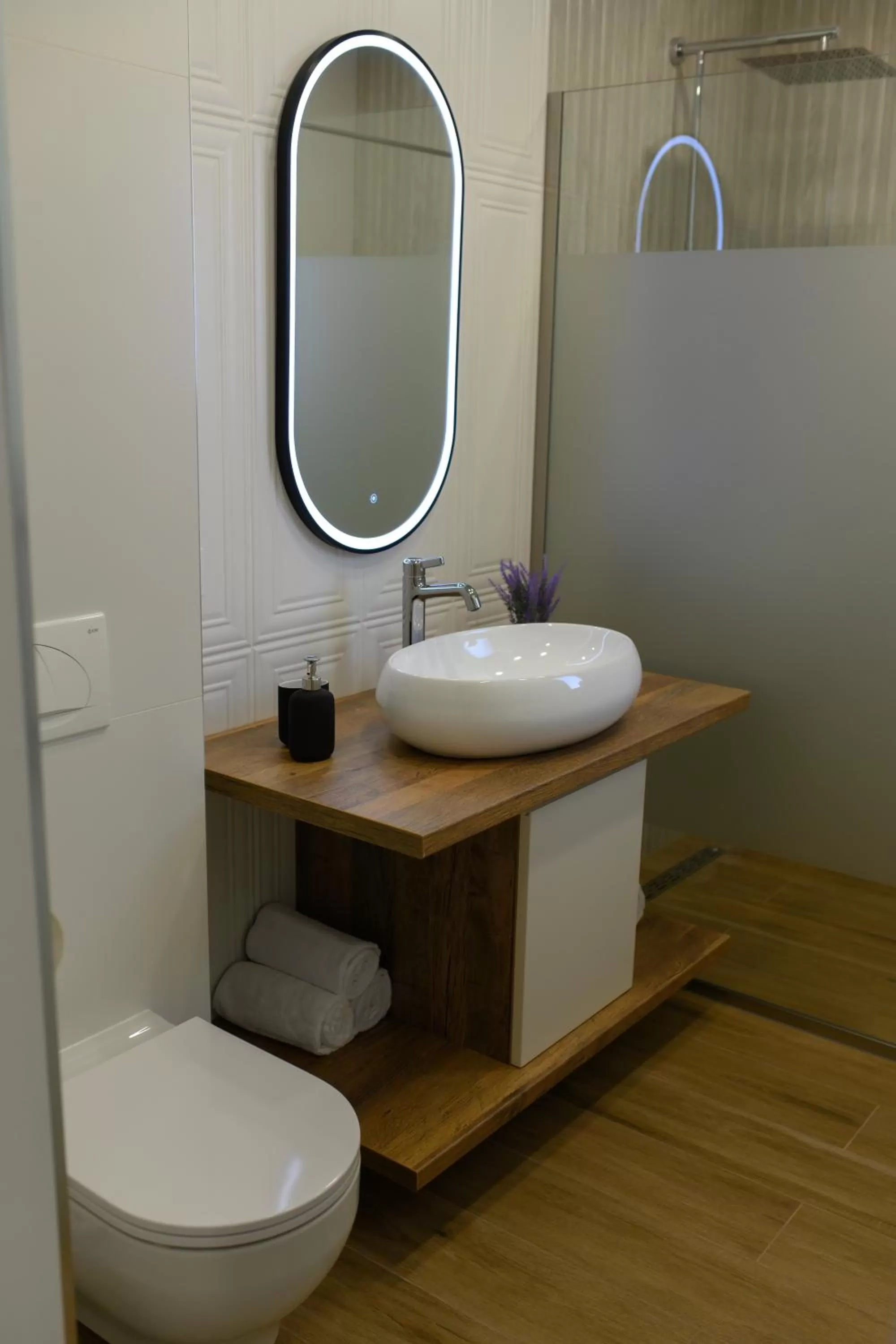 Bathroom in Hotel Vila Discret